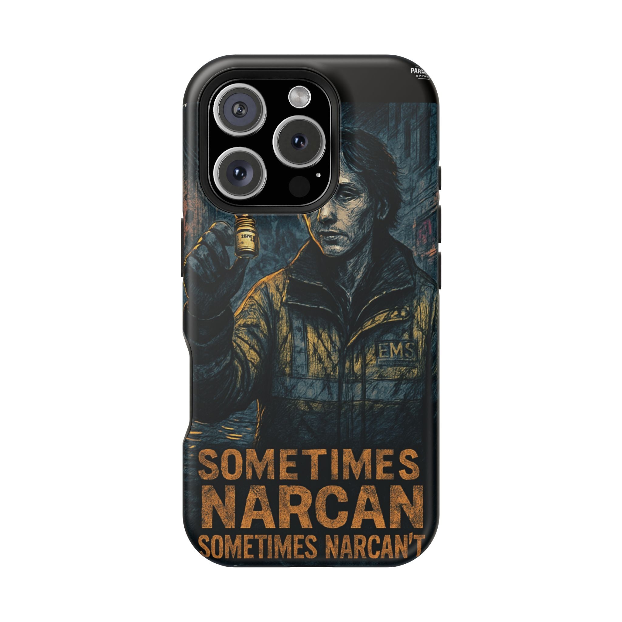 Resilient Phone Case: Sometimes Narcan, Emergency Services, First Responders Gift, Support Awareness, Durable Protection