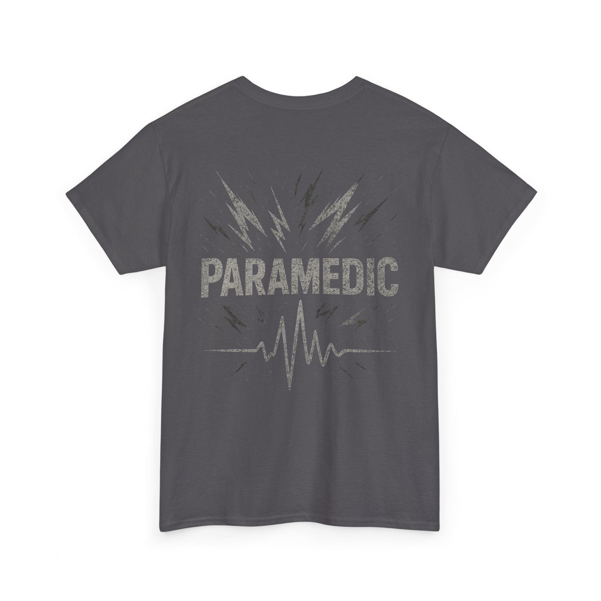 Paramedic Heavy Cotton Tee for First Responders, Unisex T-Shirt, Emergency Medical Tee, Gift for EMTs, Casual Everyday Wear