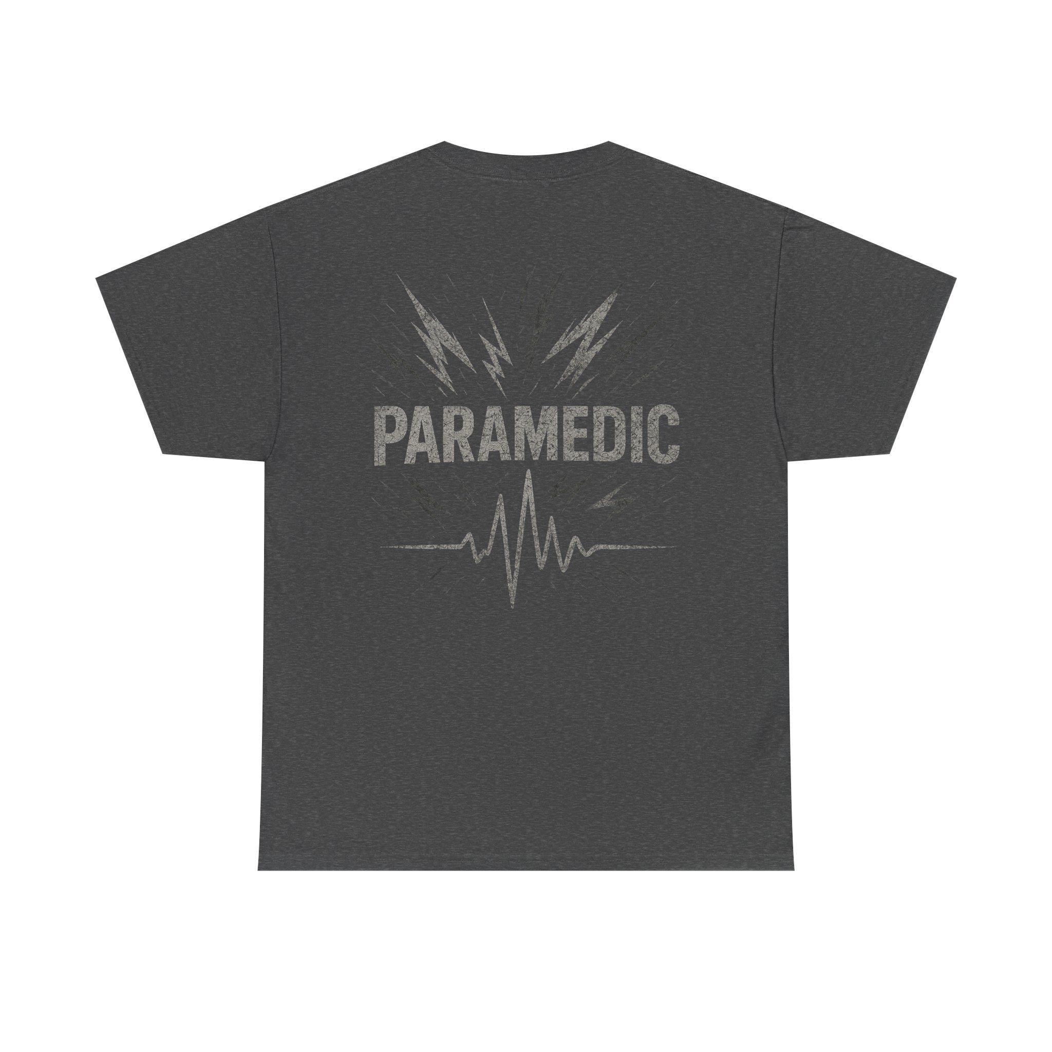 Paramedic Heavy Cotton Tee for First Responders, Unisex T-Shirt, Emergency Medical Tee, Gift for EMTs, Casual Everyday Wear