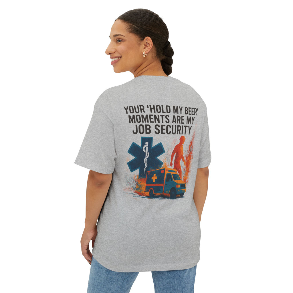 Oversized Box Tee - EMS Job Security Design