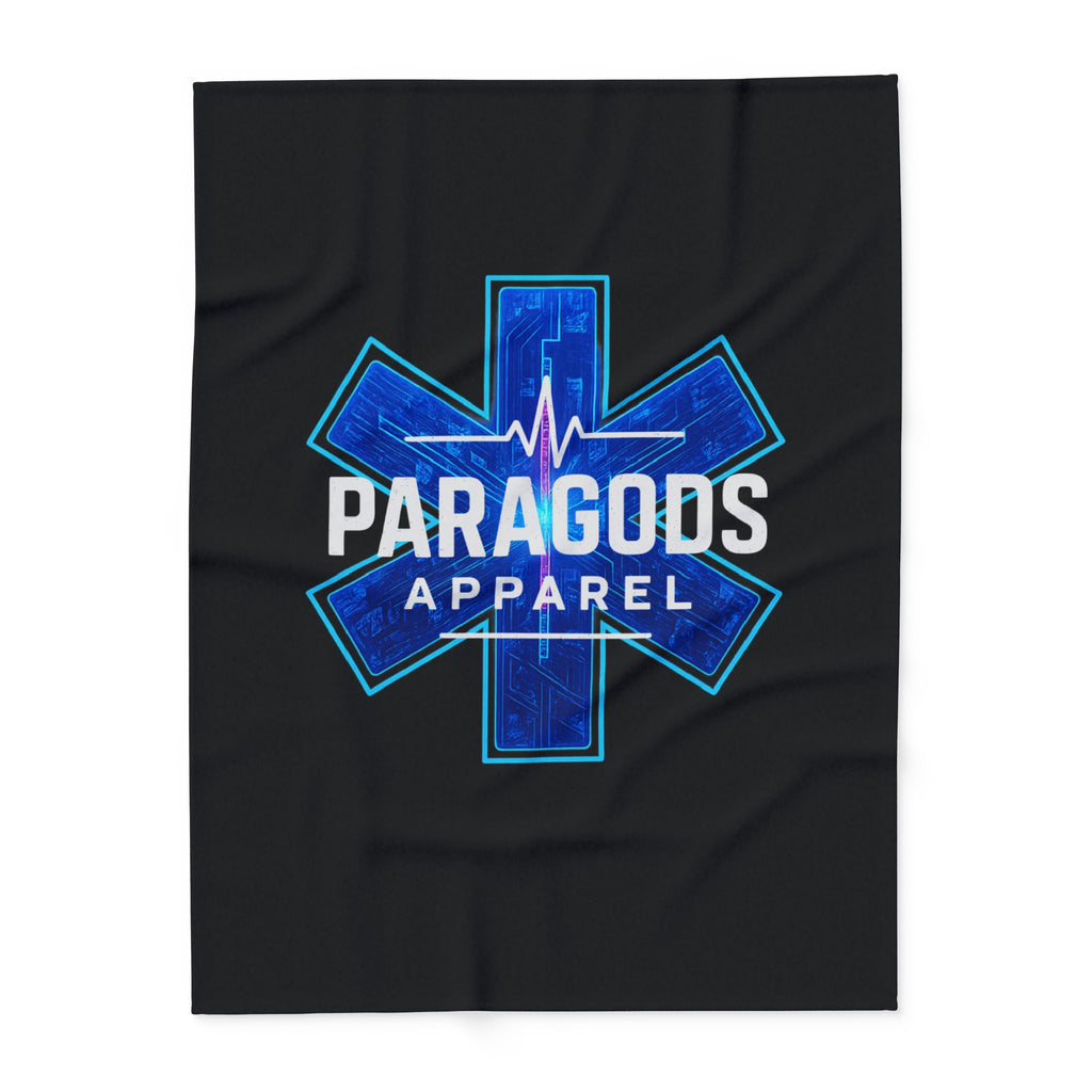 Paragods Apparel Arctic Fleece Blanket | Cozy Gift for First Responders, EMS Enthusiasts, Medical Workers, Home Decor, Unique Present