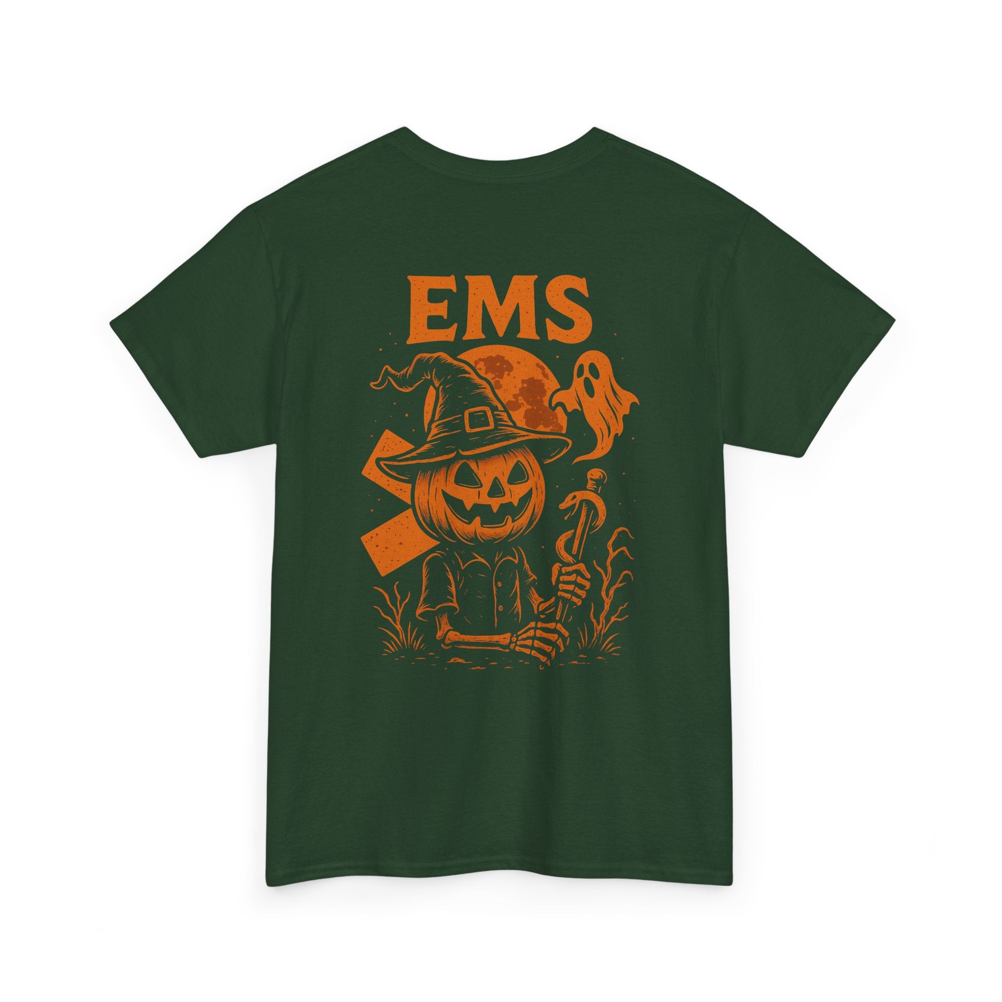 Halloween EMS Pumpkin Tee EMS Shirt, Fall T-Shirt, Spooky Season Apparel,Gift for Medics