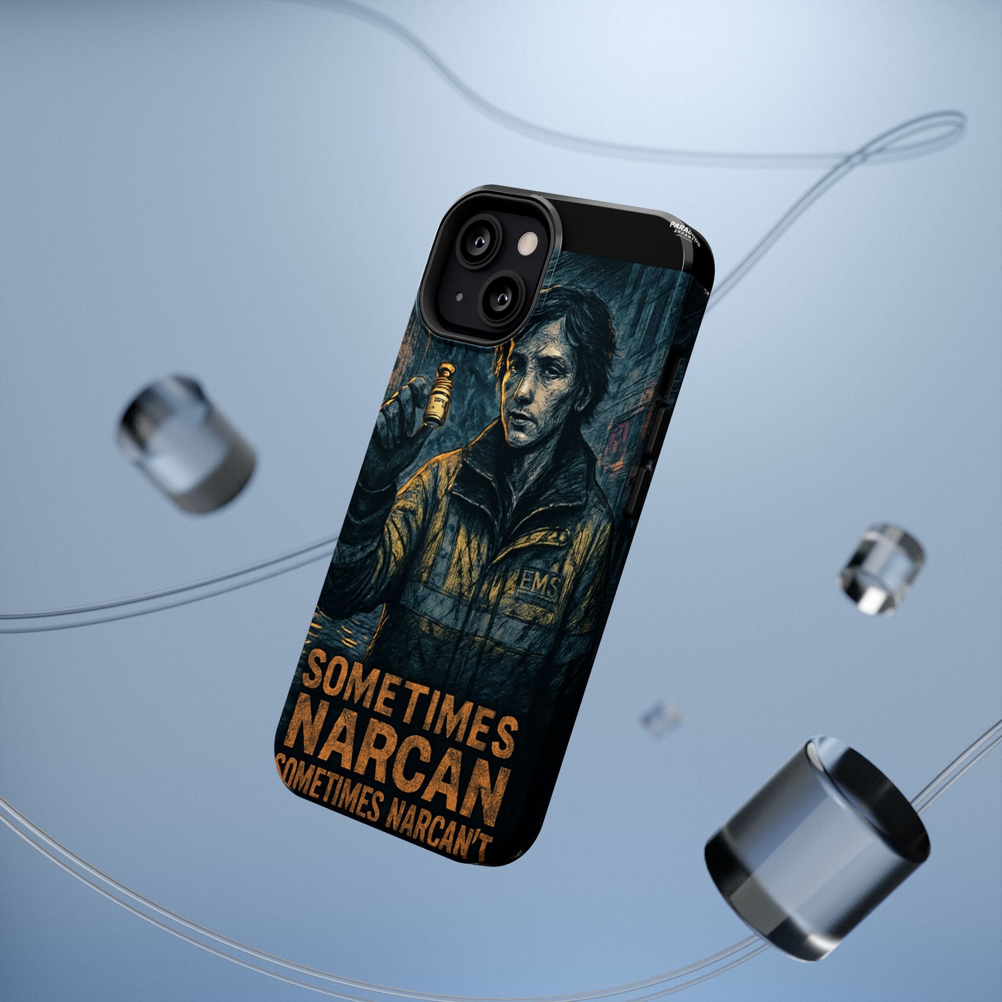 Resilient Phone Case: Sometimes Narcan, Emergency Services, First Responders Gift, Support Awareness, Durable Protection