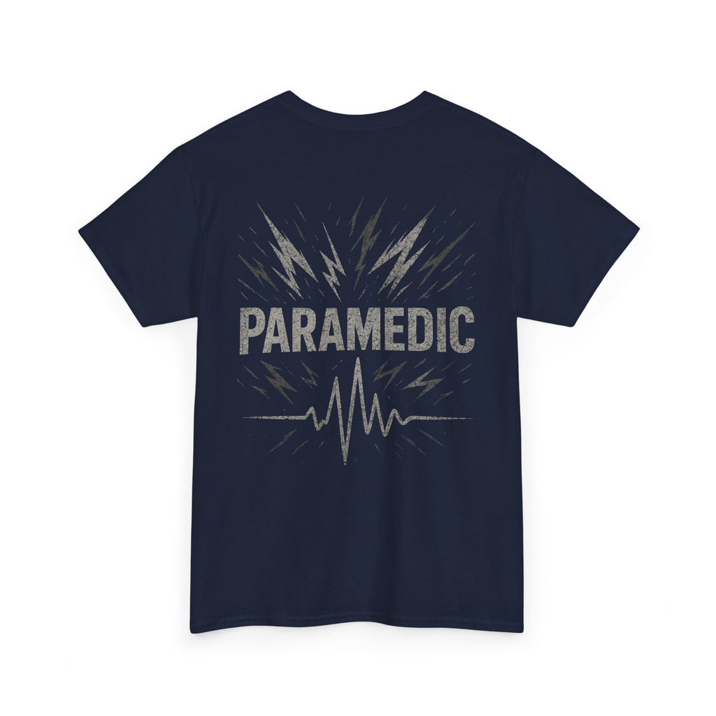 Paramedic Heavy Cotton Tee for First Responders, Unisex T-Shirt, Emergency Medical Tee, Gift for EMTs, Casual Everyday Wear