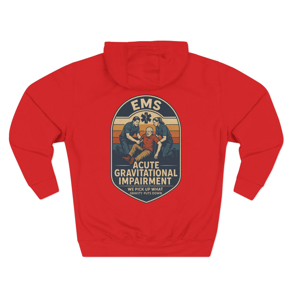 Vintage EMS Hoodie - Acute Gravitational Impairment