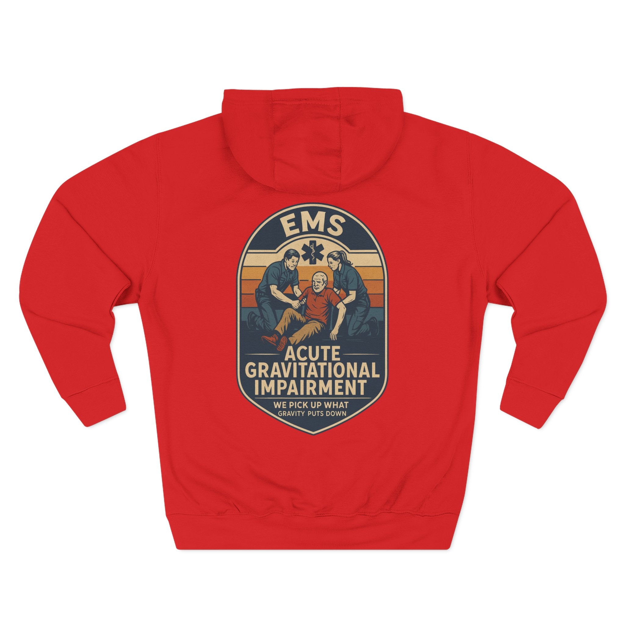 Vintage EMS Hoodie - Acute Gravitational Impairment