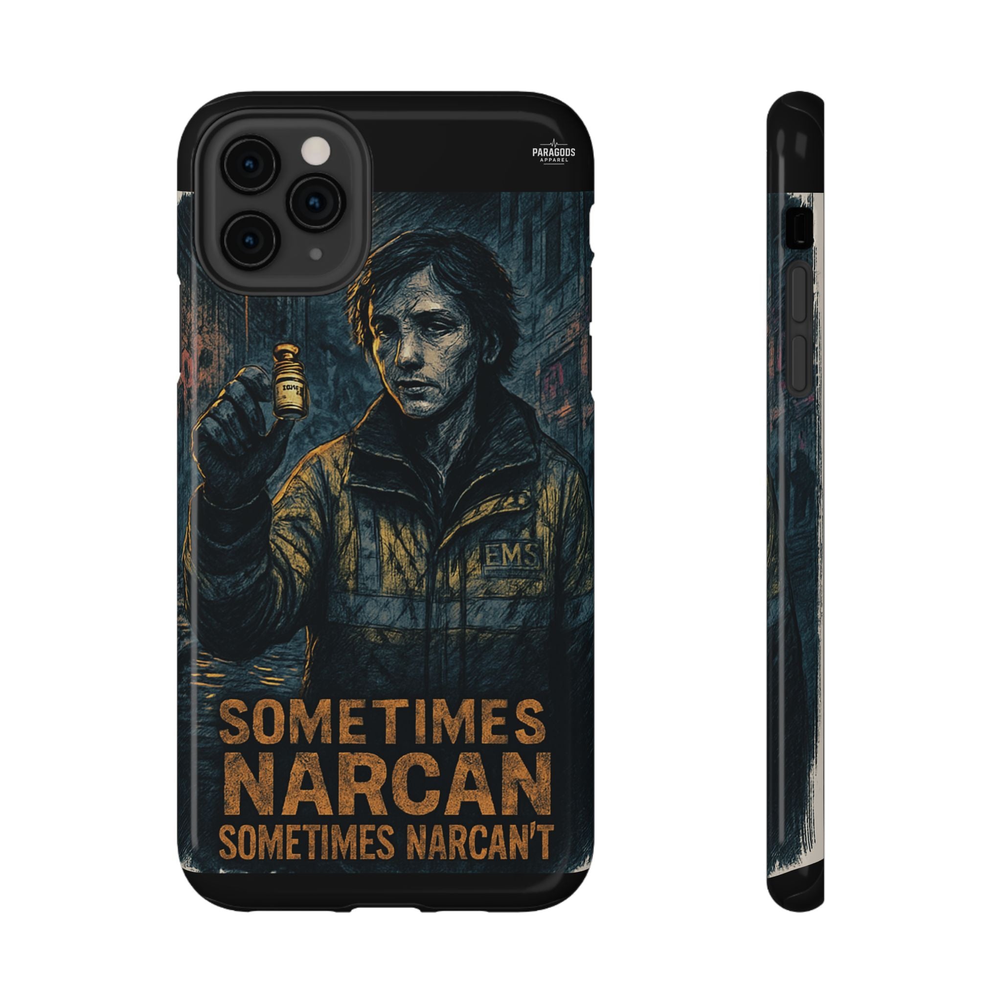 Resilient Phone Case: Sometimes Narcan, Emergency Services, First Responders Gift, Support Awareness, Durable Protection
