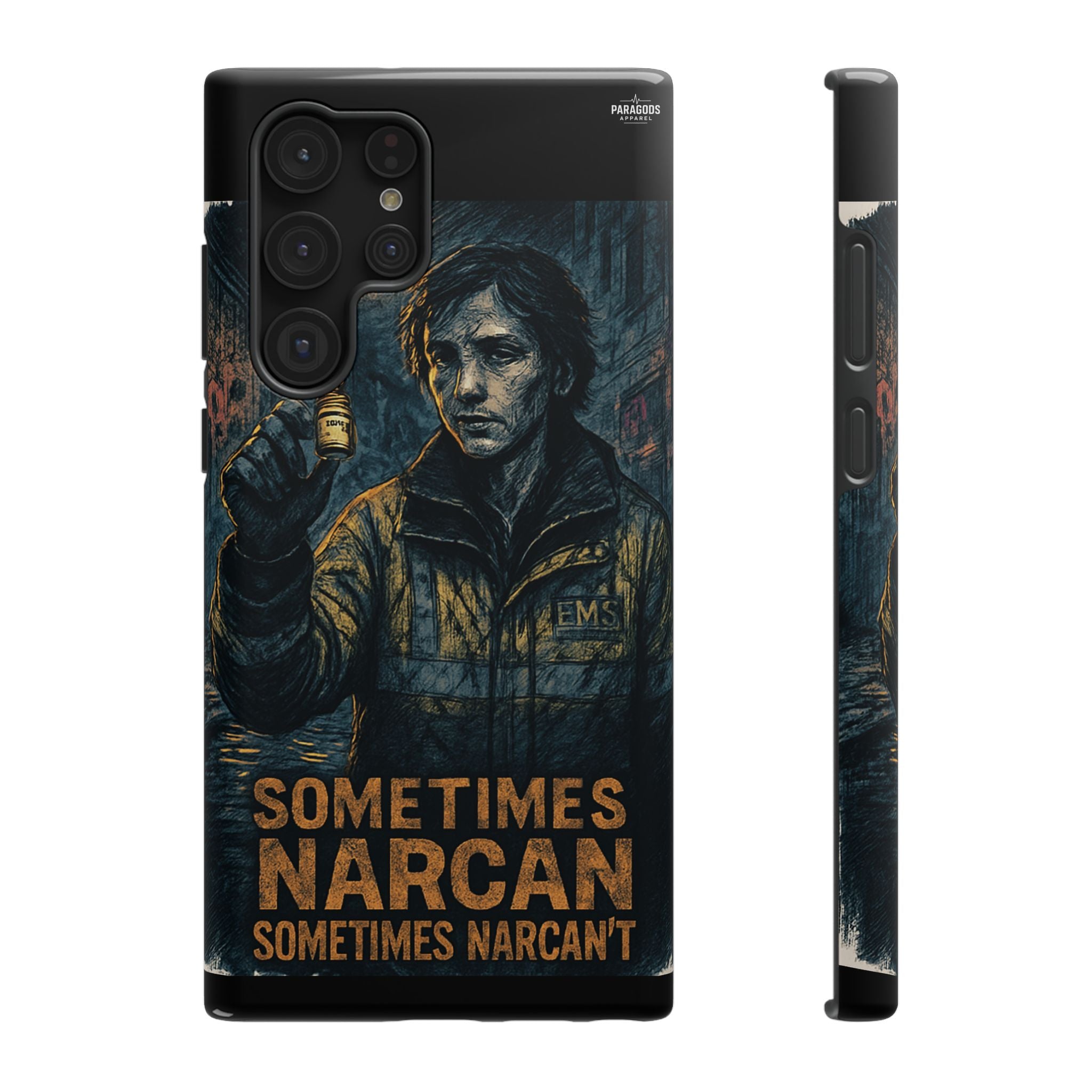 Resilient Phone Case: Sometimes Narcan, Emergency Services, First Responders Gift, Support Awareness, Durable Protection