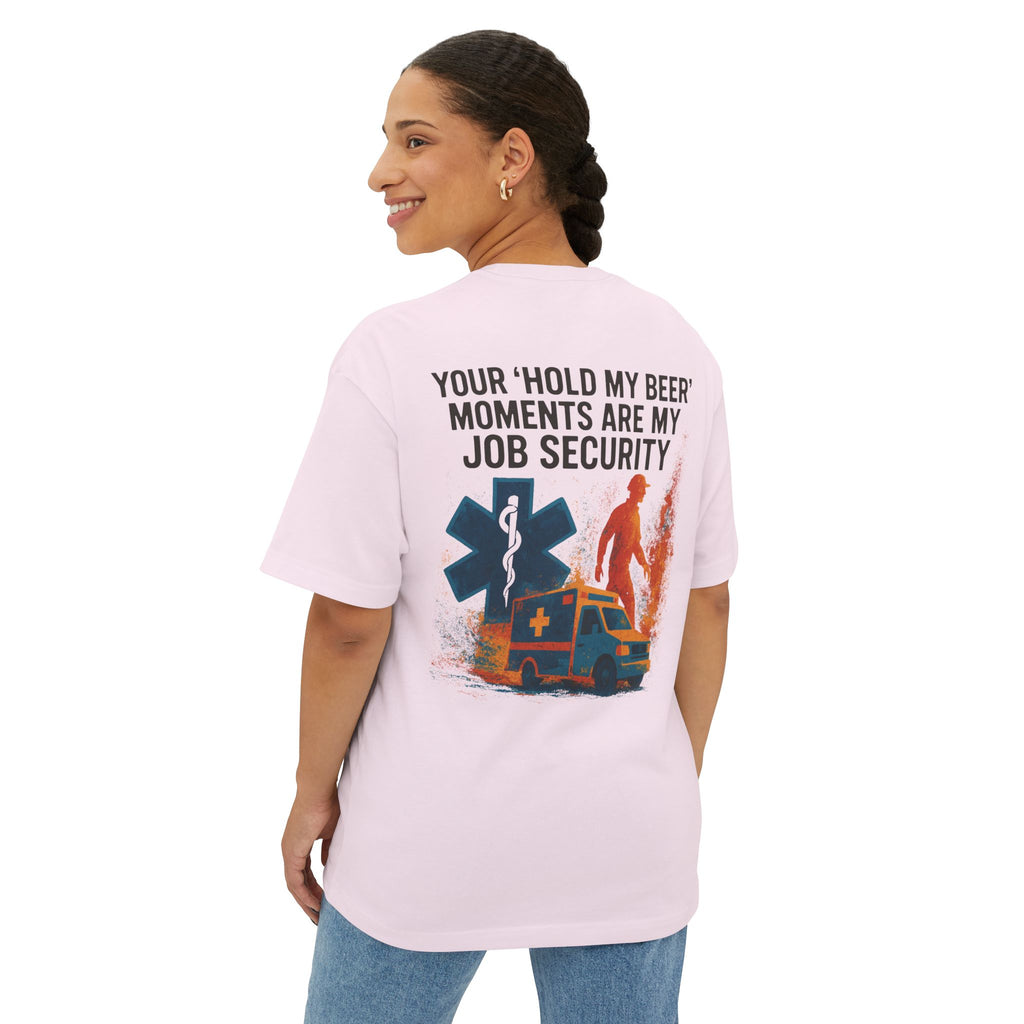 Oversized Box Tee - EMS Job Security Design