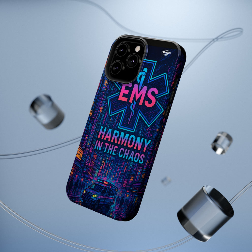 EMS Harmony in the Chaos Impact-Resistant Phone Case, Emergency Services Gift, Durable Phone Cover, Medic Accessories, EMT Merchandise