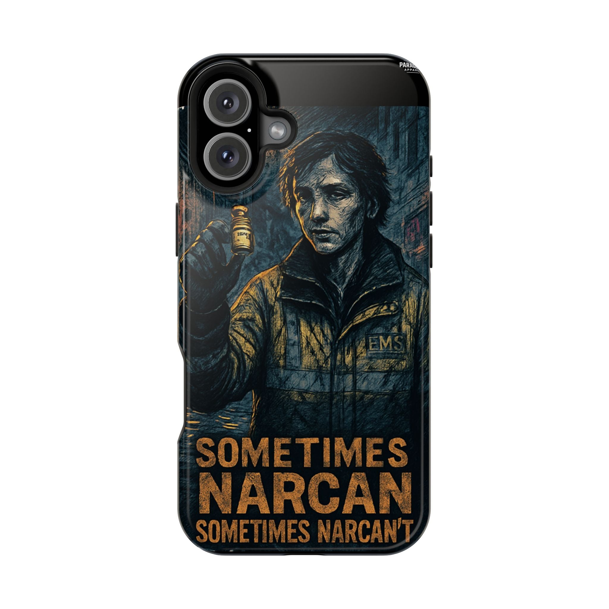 Resilient Phone Case: Sometimes Narcan, Emergency Services, First Responders Gift, Support Awareness, Durable Protection