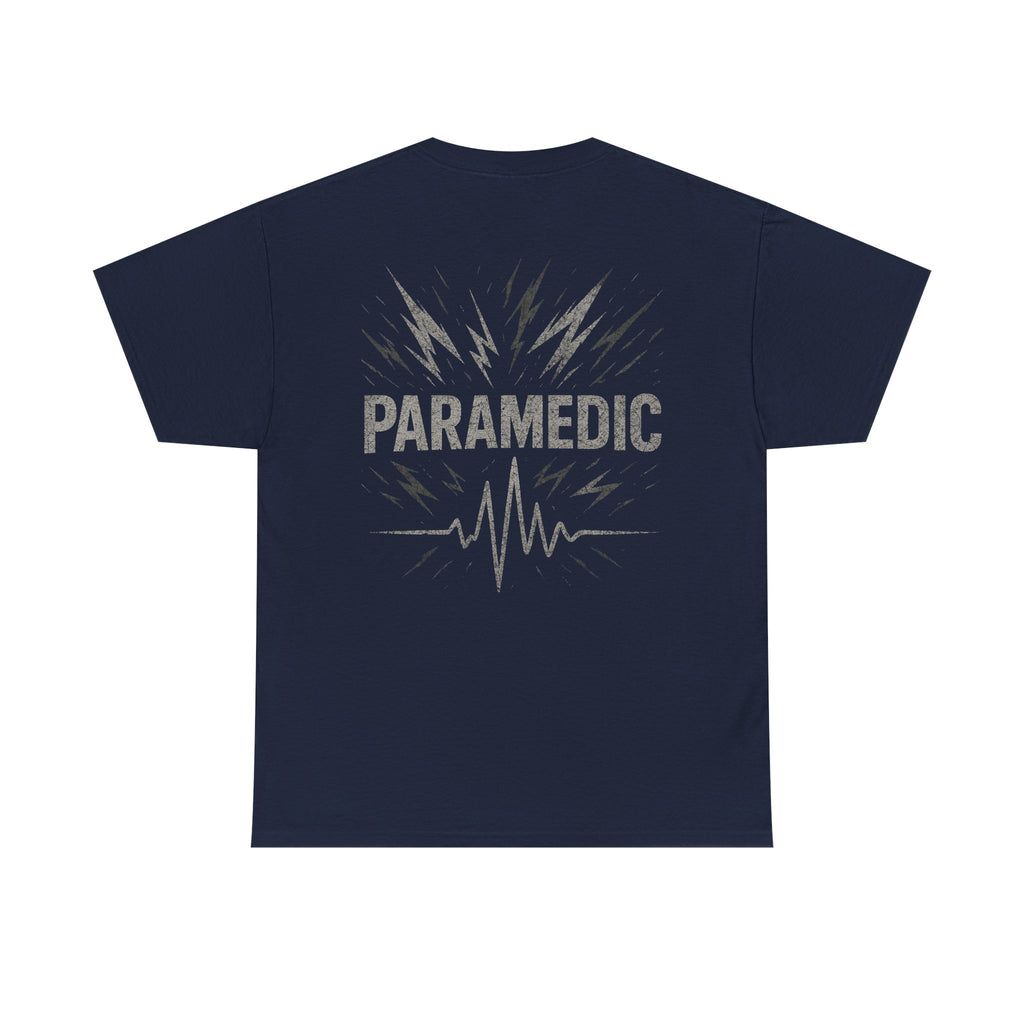 Paramedic Heavy Cotton Tee for First Responders, Unisex T-Shirt, Emergency Medical Tee, Gift for EMTs, Casual Everyday Wear