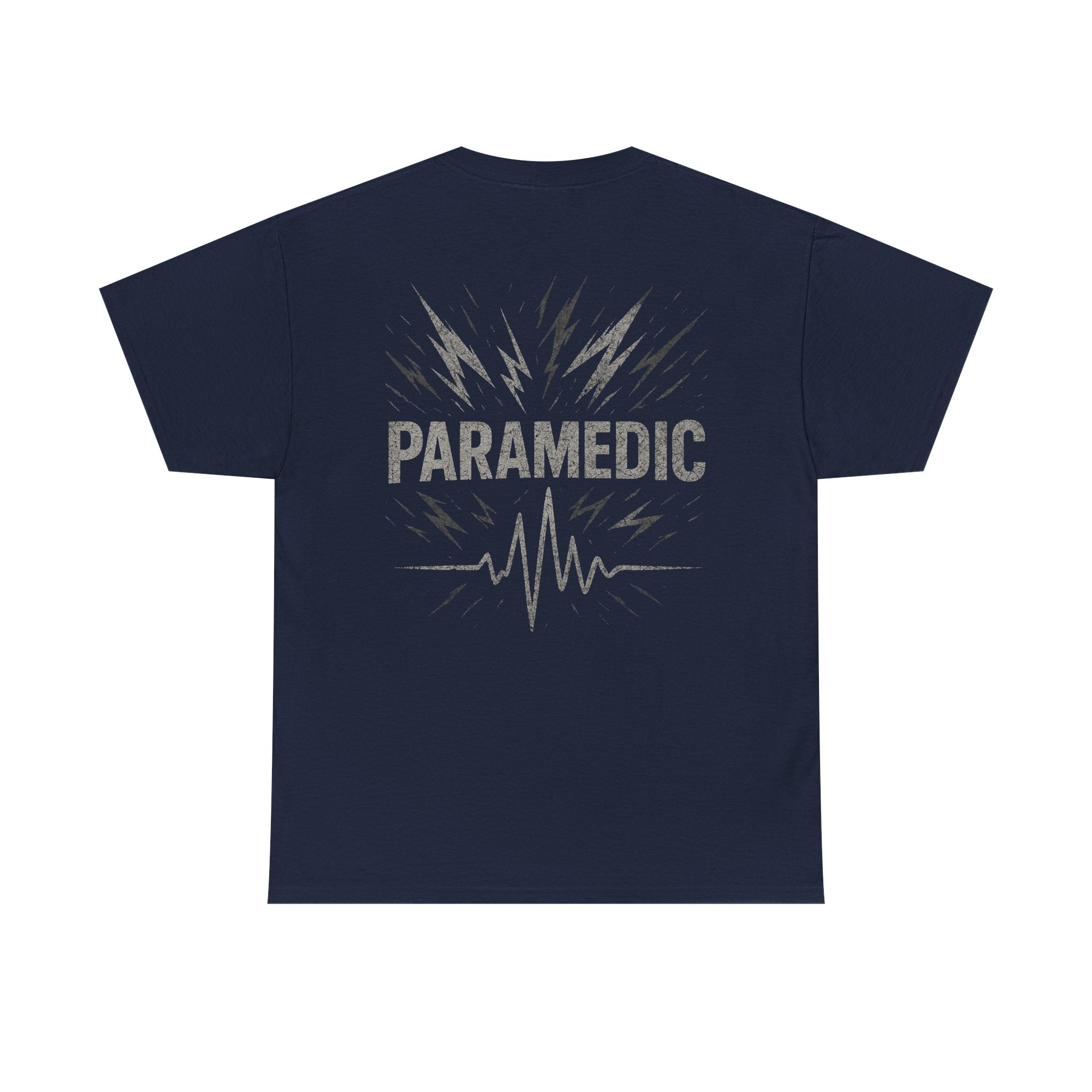 Paramedic Heavy Cotton Tee for First Responders, Unisex T-Shirt, Emergency Medical Tee, Gift for EMTs, Casual Everyday Wear