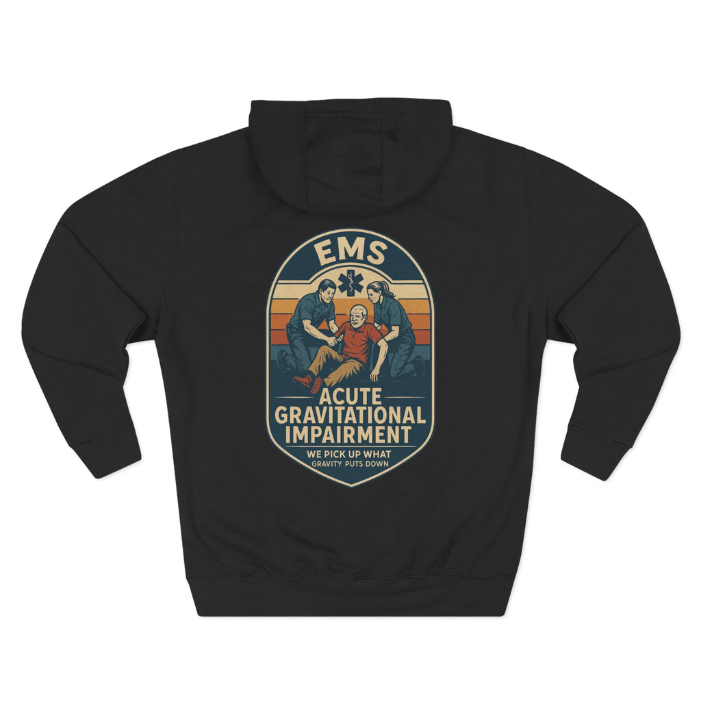 Vintage EMS Hoodie - Acute Gravitational Impairment
