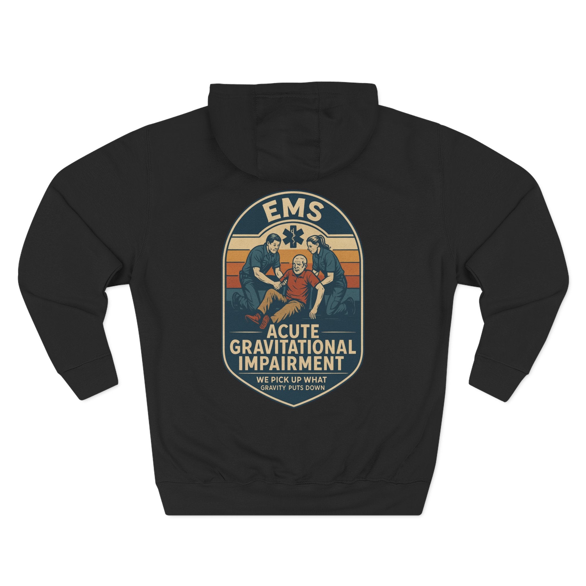 Vintage EMS Hoodie - Acute Gravitational Impairment