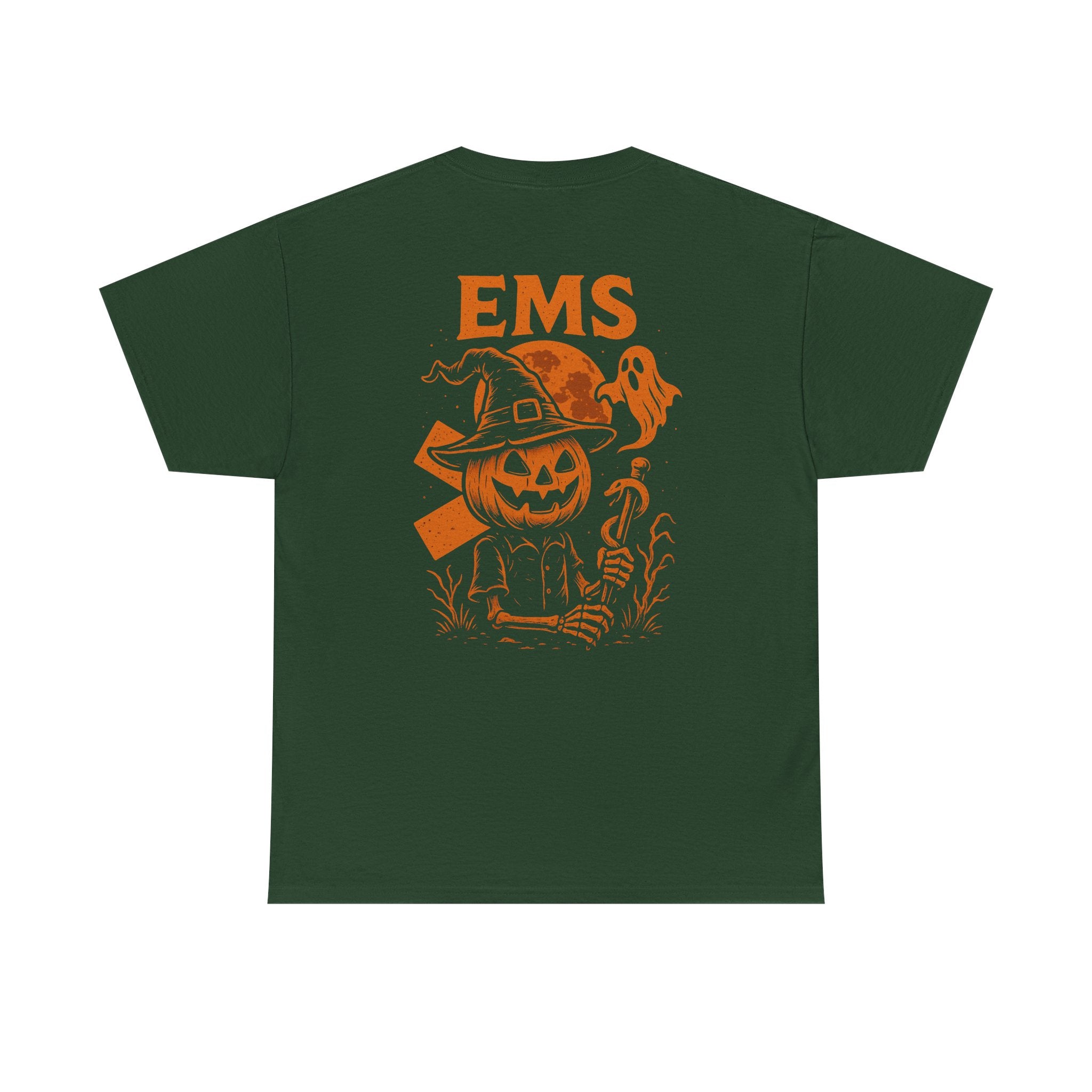 Halloween EMS Pumpkin Tee EMS Shirt, Fall T-Shirt, Spooky Season Apparel,Gift for Medics