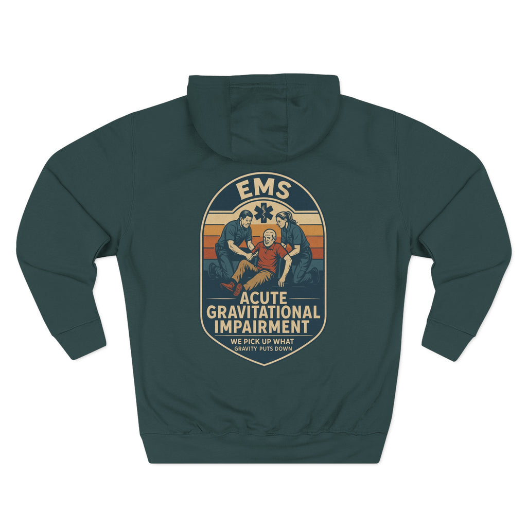 Vintage EMS Hoodie - Acute Gravitational Impairment