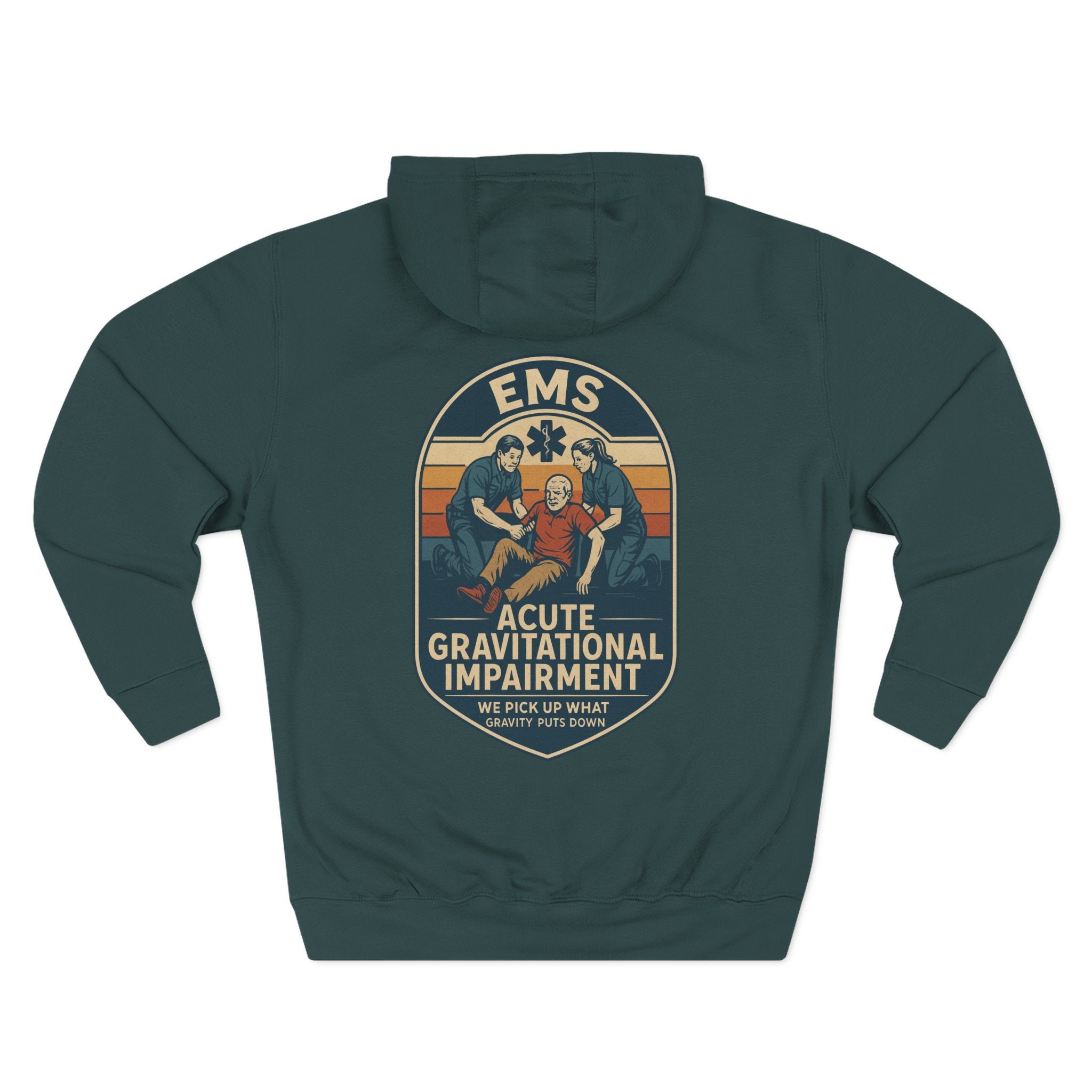 Vintage EMS Hoodie - Acute Gravitational Impairment