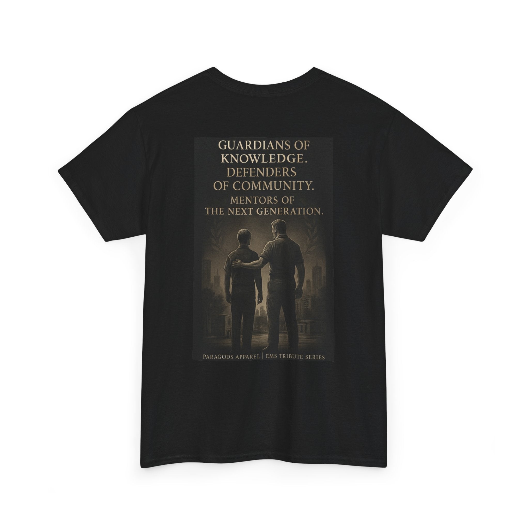 Guardians of Knowledge Ems Tribute Tee - Unisex Heavy Cotton Shirt, Community Support, Educational Gift, Casual Wear, Unique Design, Great for Events