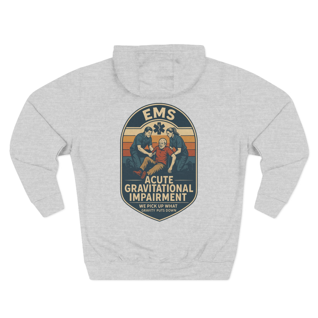 Vintage EMS Hoodie - Acute Gravitational Impairment