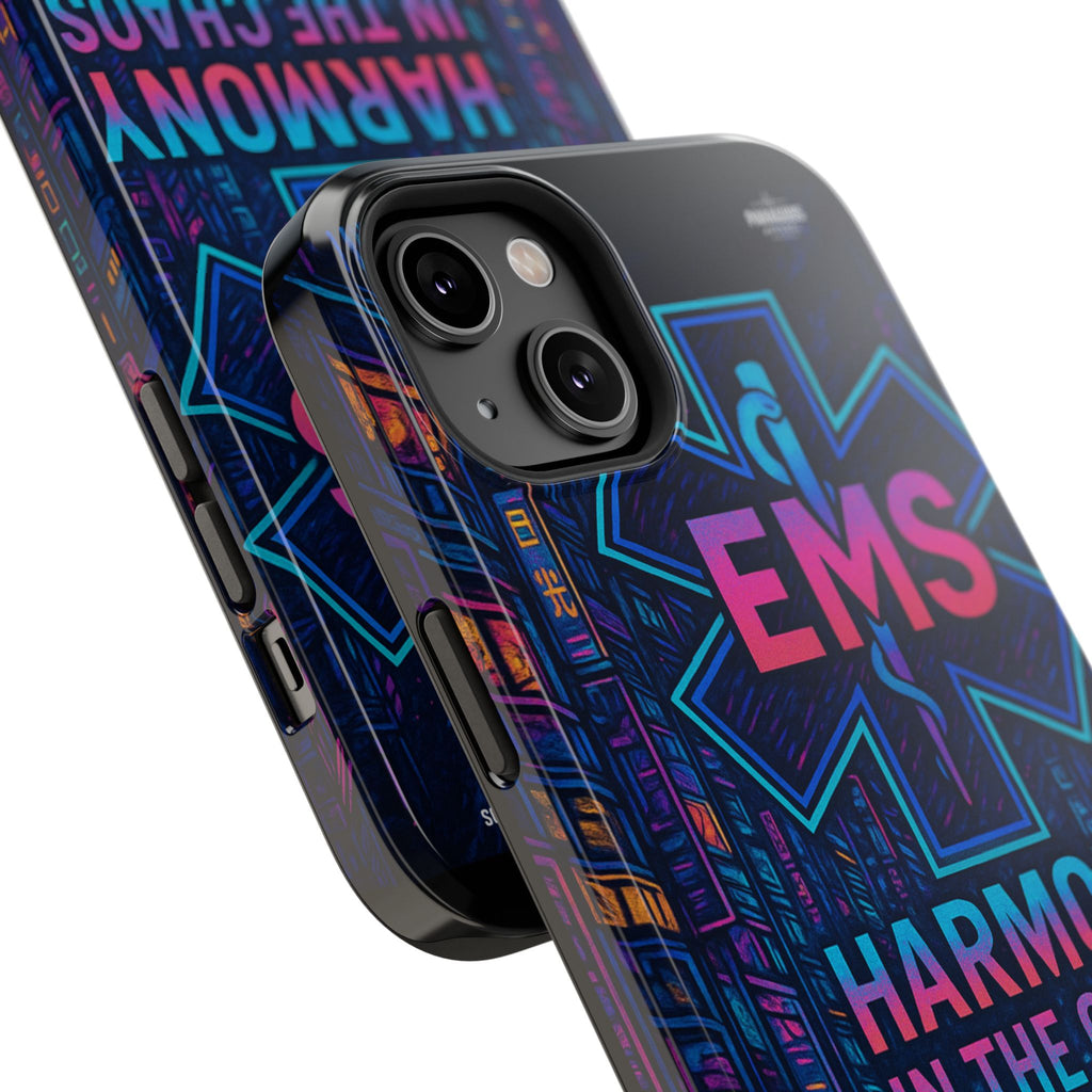 EMS Harmony in the Chaos Impact-Resistant Phone Case, Emergency Services Gift, Durable Phone Cover, Medic Accessories, EMT Merchandise