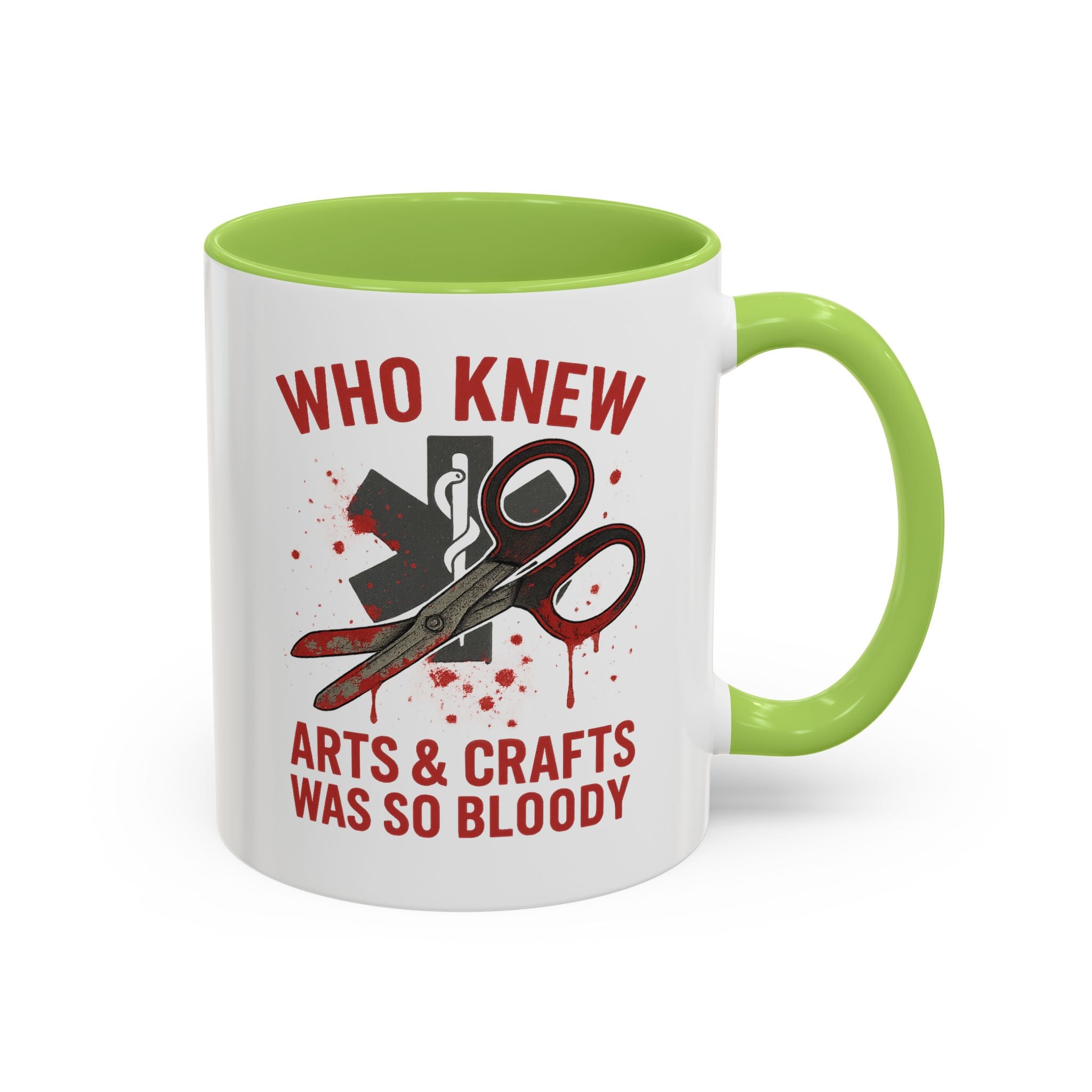 Bloody Arts & Crafts Accent Coffee Mug
