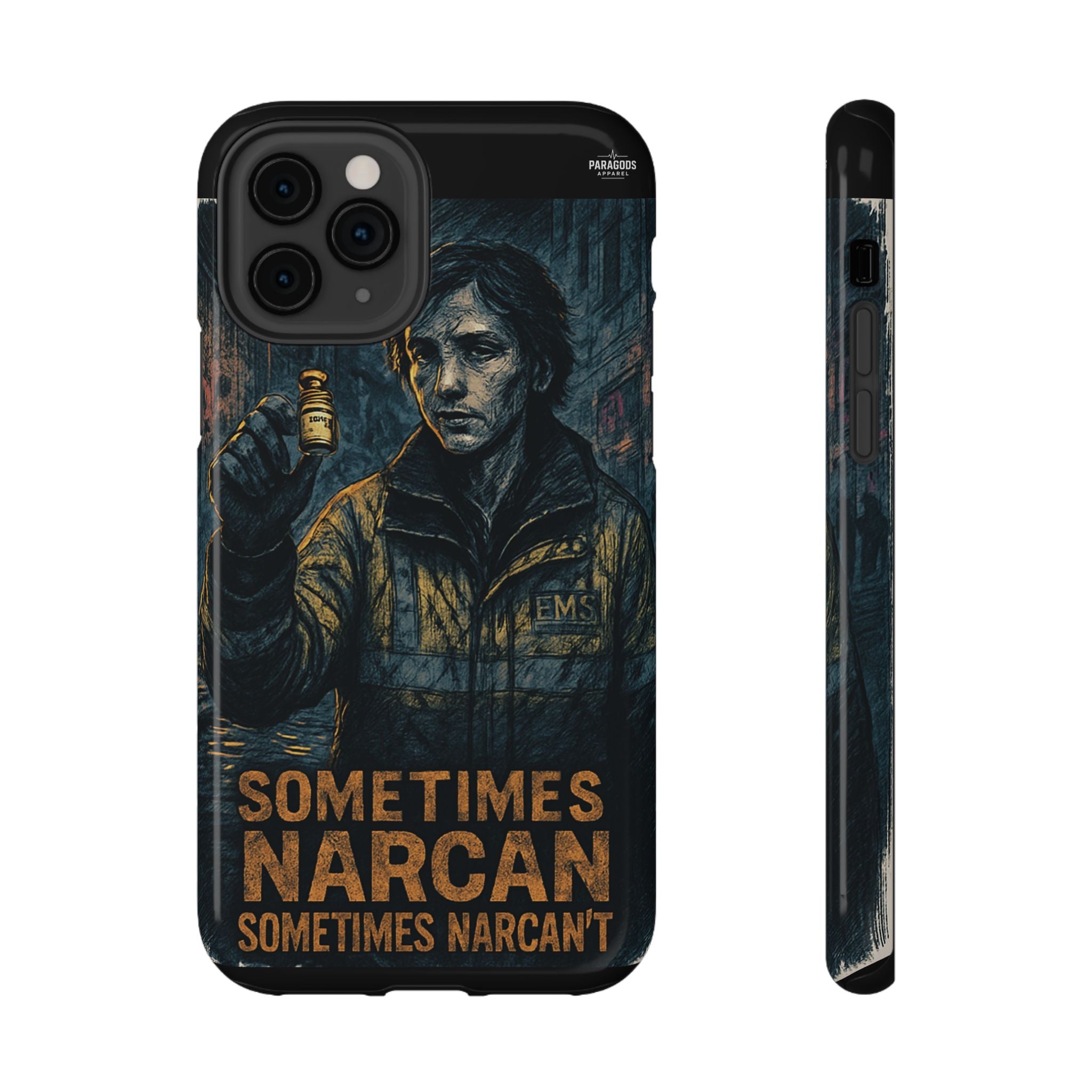 Resilient Phone Case: Sometimes Narcan, Emergency Services, First Responders Gift, Support Awareness, Durable Protection