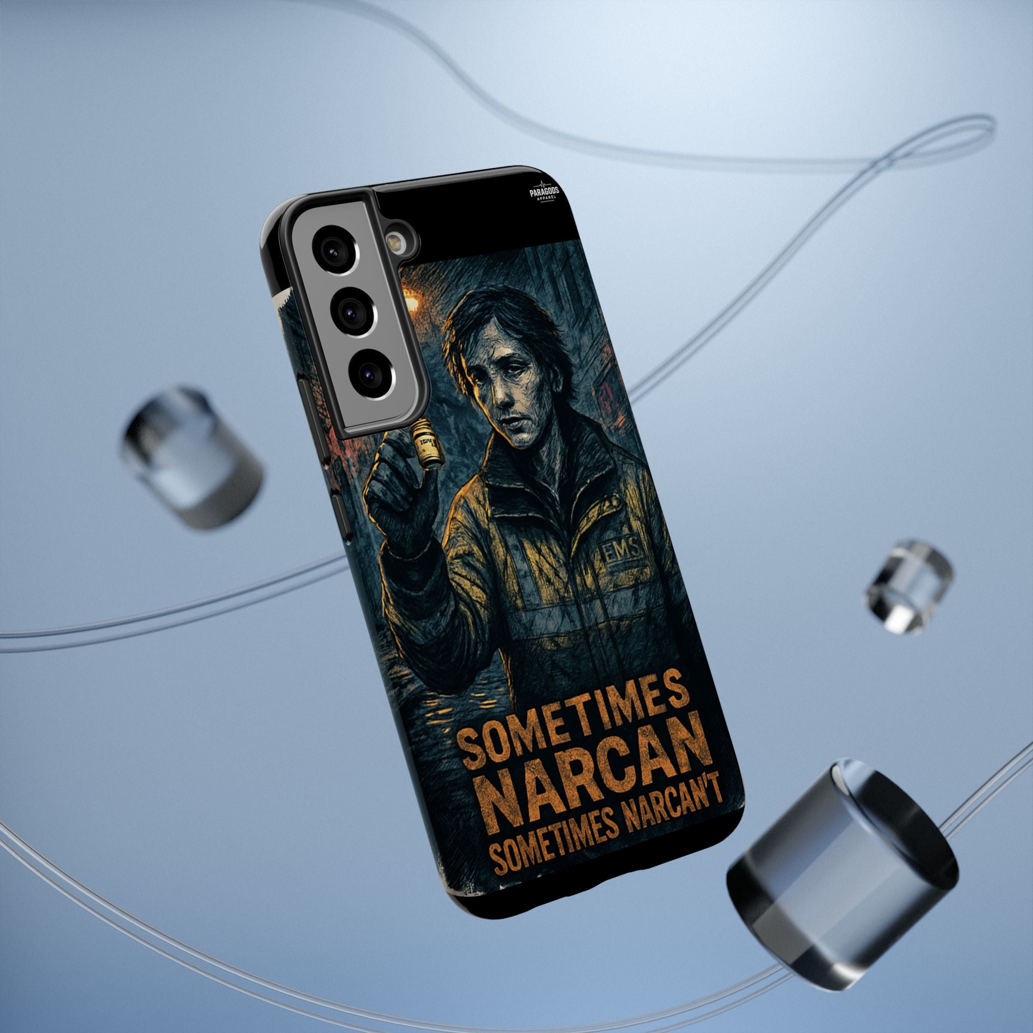 Resilient Phone Case: Sometimes Narcan, Emergency Services, First Responders Gift, Support Awareness, Durable Protection