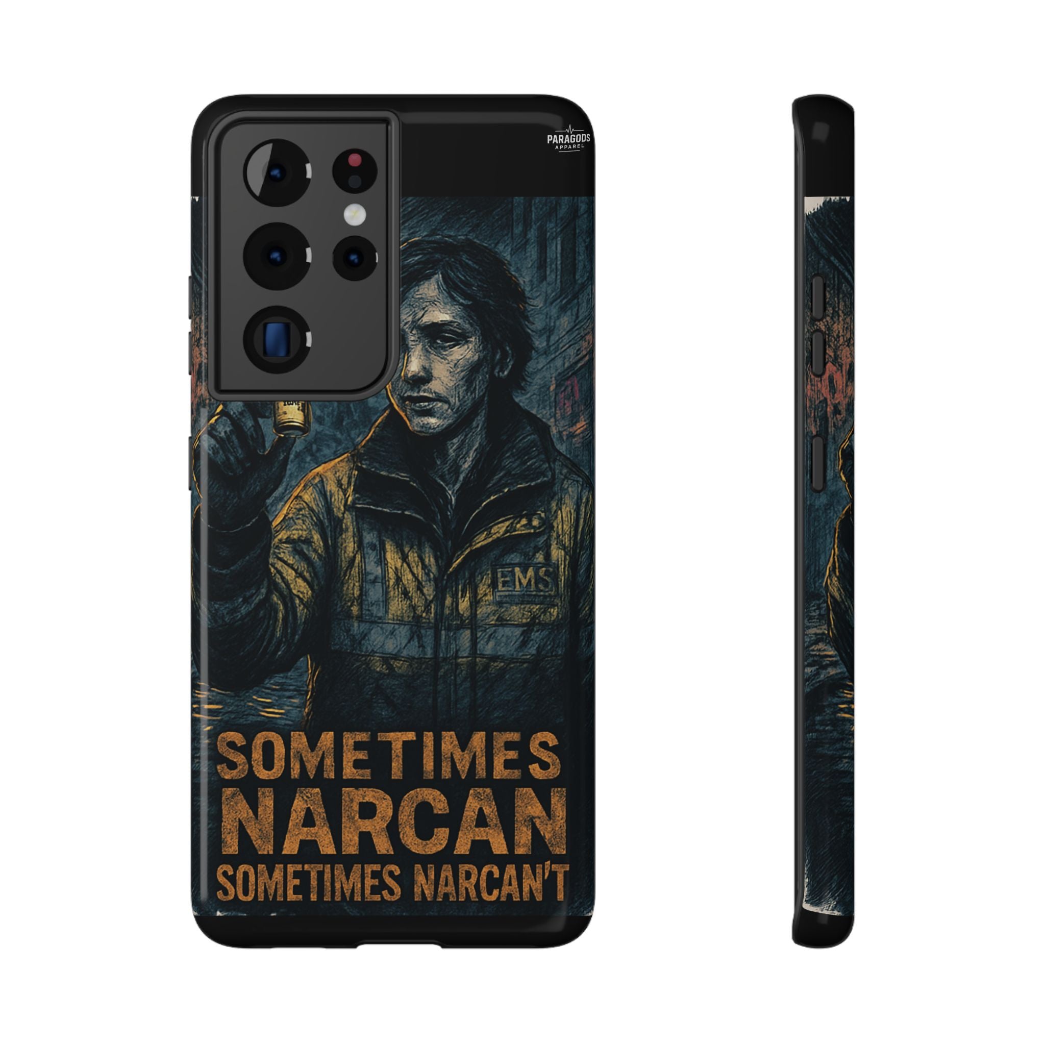 Resilient Phone Case: Sometimes Narcan, Emergency Services, First Responders Gift, Support Awareness, Durable Protection