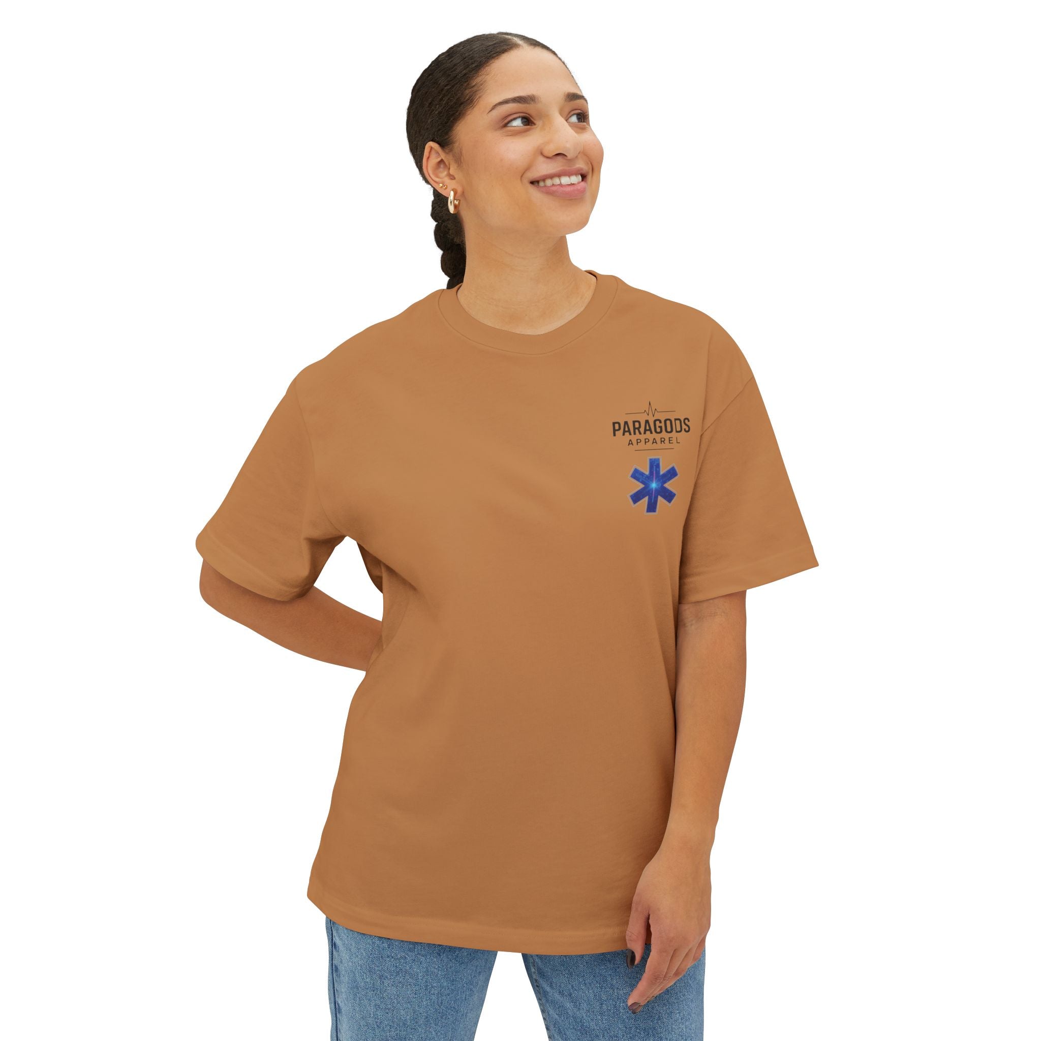 Oversized Box Tee - EMS Job Security Design