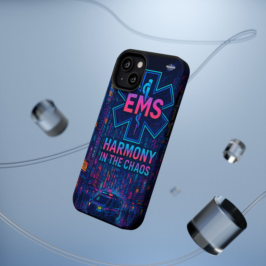 EMS Harmony in the Chaos Impact-Resistant Phone Case, Emergency Services Gift, Durable Phone Cover, Medic Accessories, EMT Merchandise