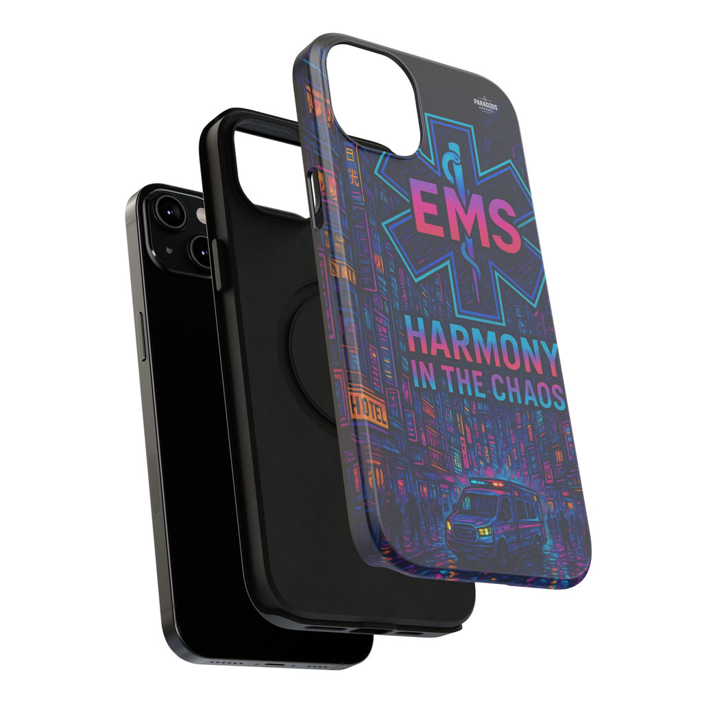 EMS Harmony in the Chaos Impact-Resistant Phone Case, Emergency Services Gift, Durable Phone Cover, Medic Accessories, EMT Merchandise
