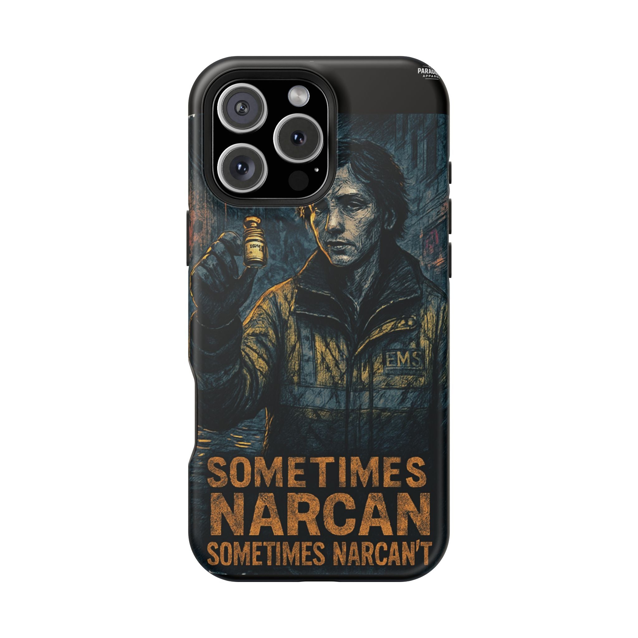 Resilient Phone Case: Sometimes Narcan, Emergency Services, First Responders Gift, Support Awareness, Durable Protection