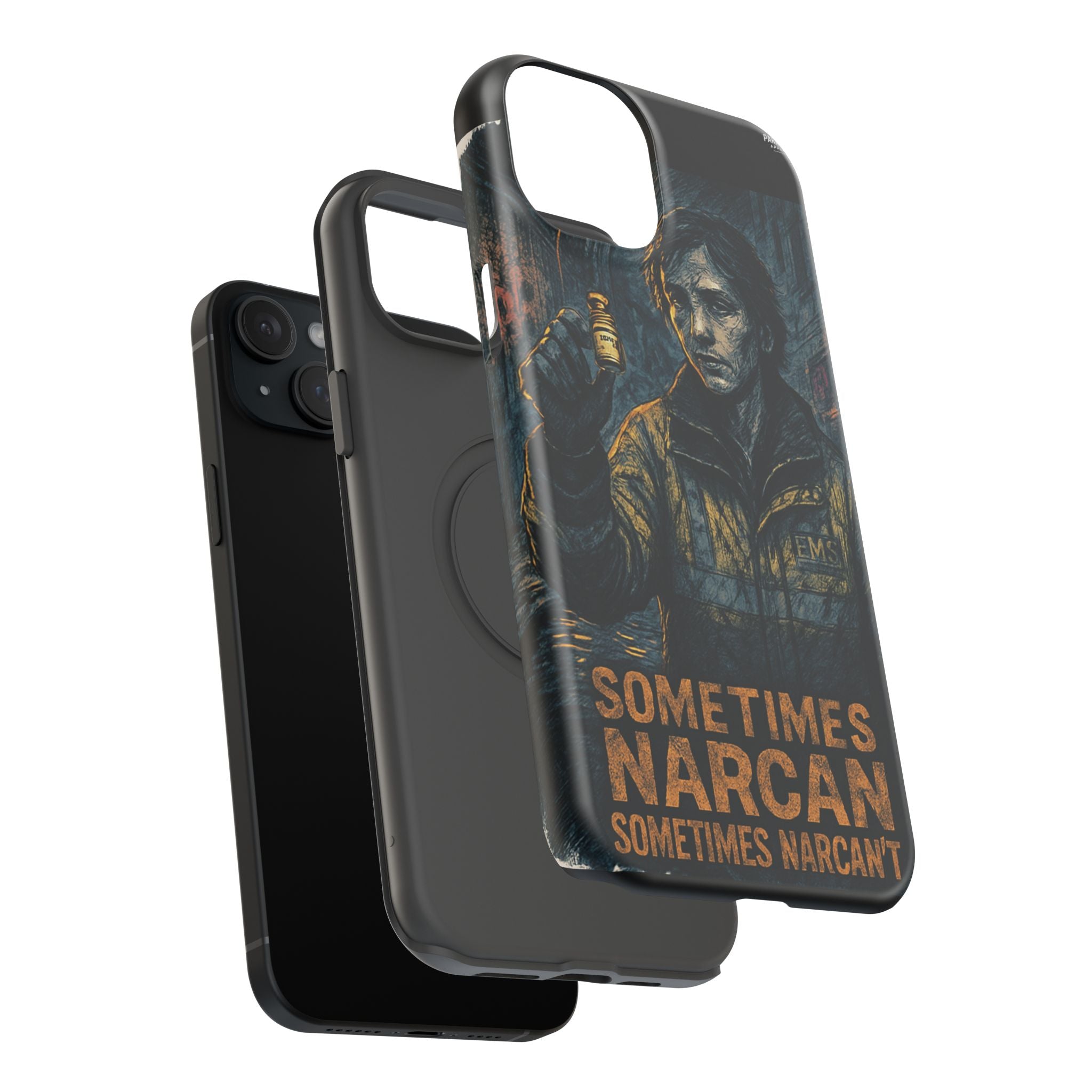 Resilient Phone Case: Sometimes Narcan, Emergency Services, First Responders Gift, Support Awareness, Durable Protection