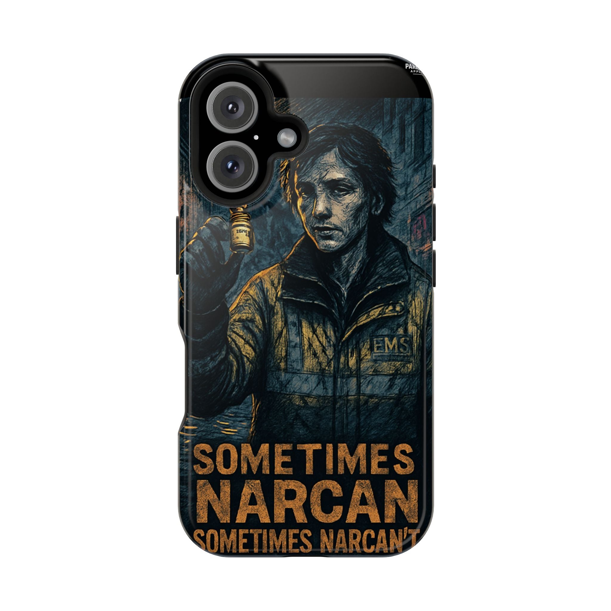 Resilient Phone Case: Sometimes Narcan, Emergency Services, First Responders Gift, Support Awareness, Durable Protection