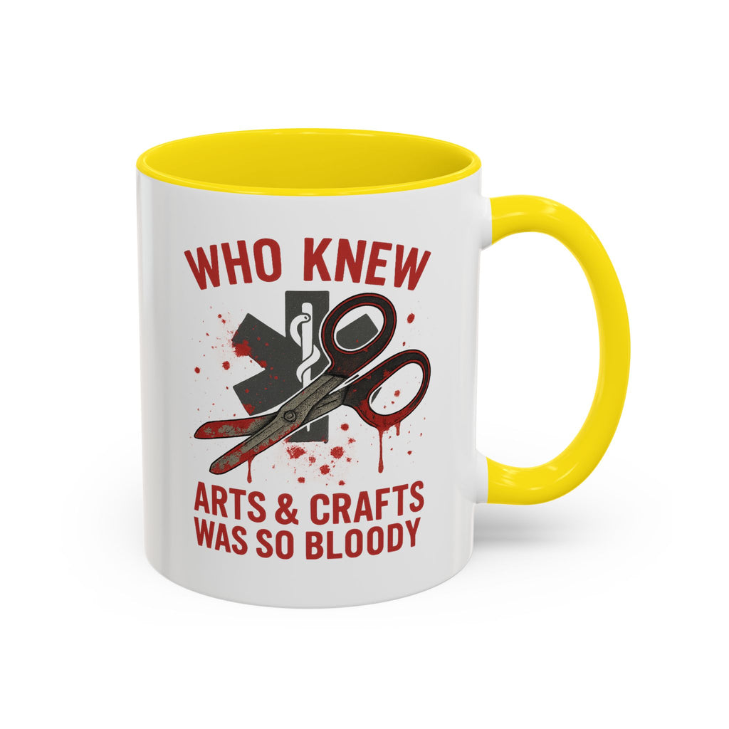Bloody Arts & Crafts Accent Coffee Mug