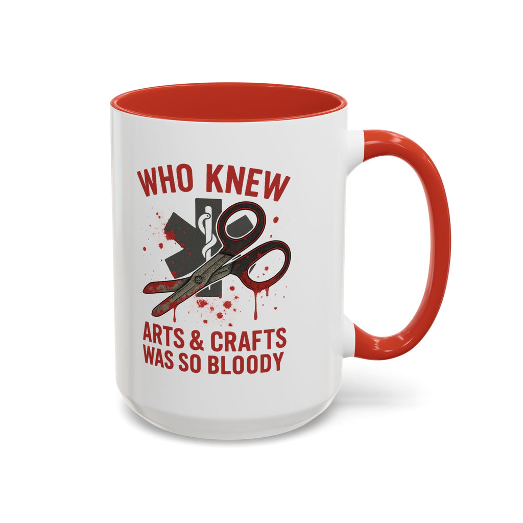 Bloody Arts & Crafts Accent Coffee Mug