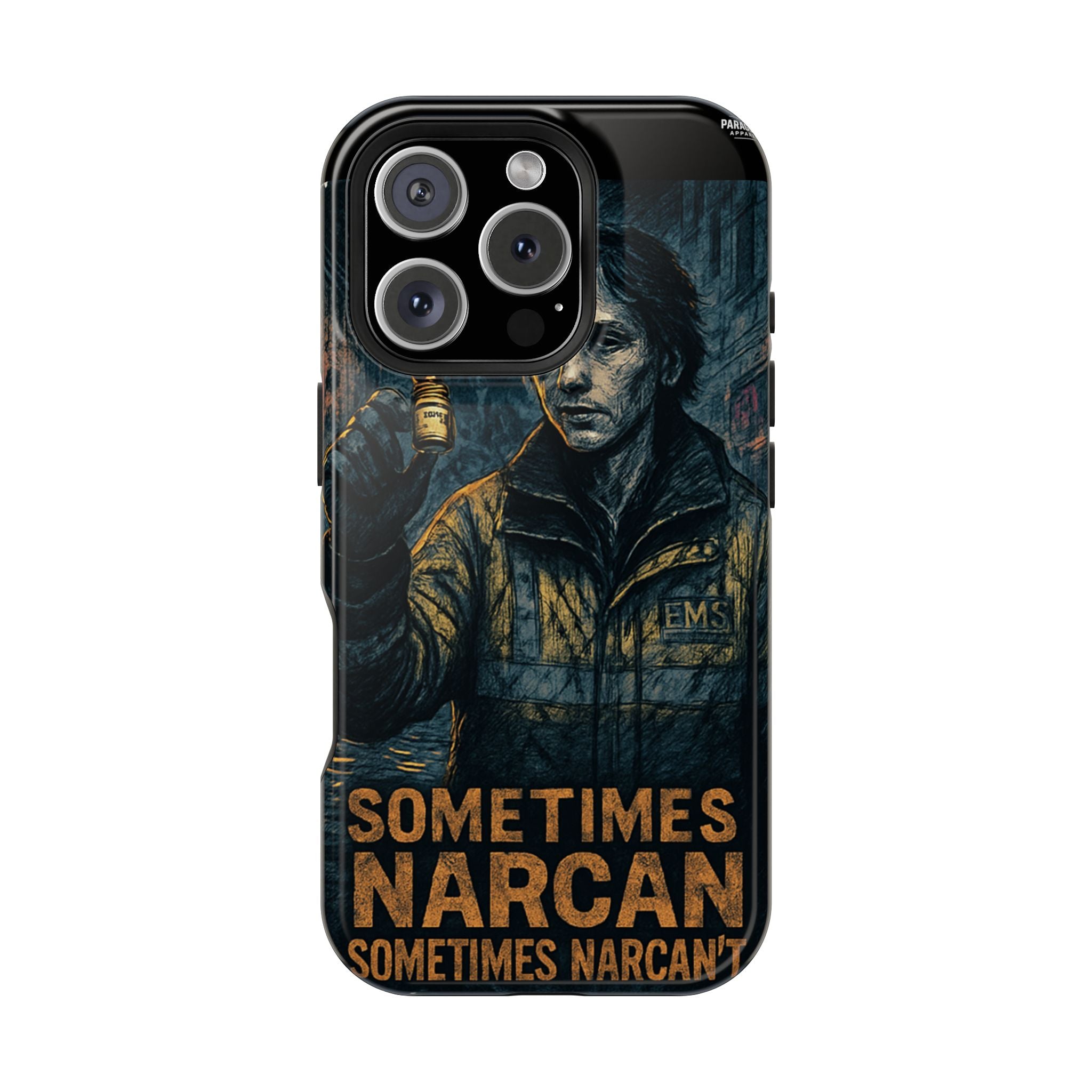 Resilient Phone Case: Sometimes Narcan, Emergency Services, First Responders Gift, Support Awareness, Durable Protection