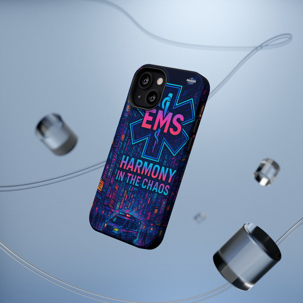 EMS Harmony in the Chaos Impact-Resistant Phone Case, Emergency Services Gift, Durable Phone Cover, Medic Accessories, EMT Merchandise