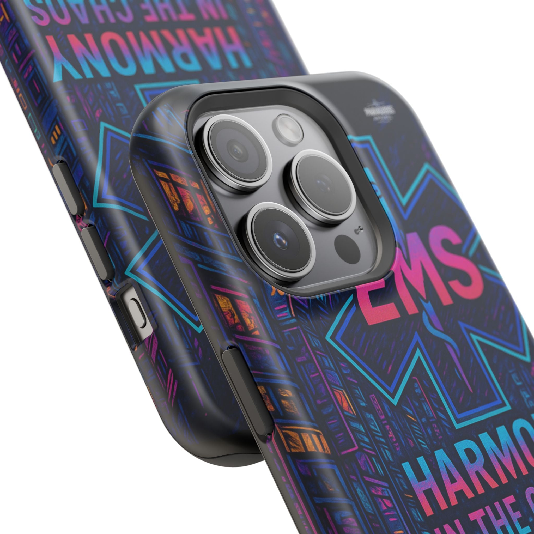 EMS Harmony in the Chaos Impact-Resistant Phone Case, Emergency Services Gift, Durable Phone Cover, Medic Accessories, EMT Merchandise