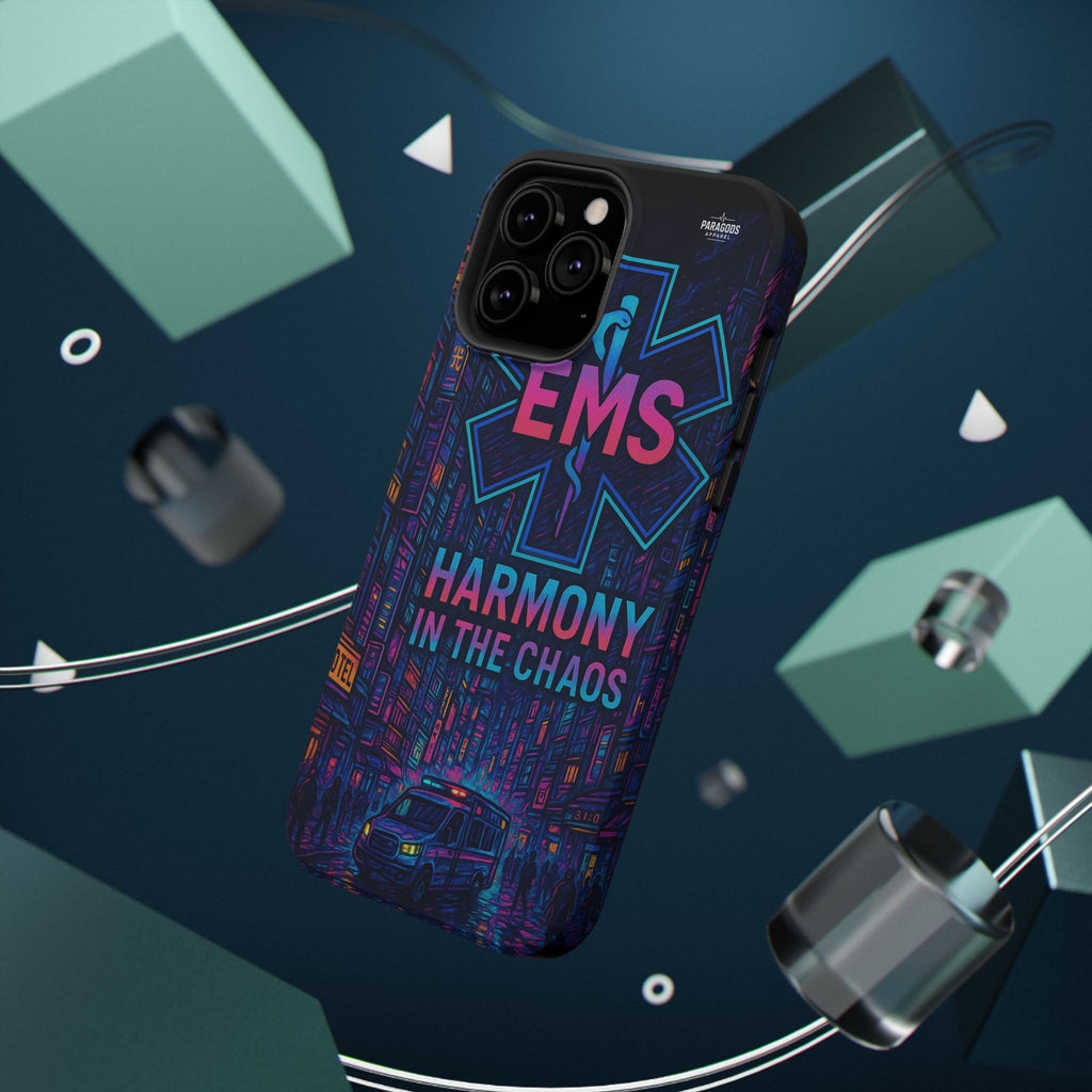 EMS Harmony in the Chaos Impact-Resistant Phone Case, Emergency Services Gift, Durable Phone Cover, Medic Accessories, EMT Merchandise