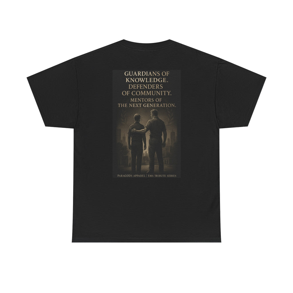 Guardians of Knowledge Ems Tribute Tee - Unisex Heavy Cotton Shirt, Community Support, Educational Gift, Casual Wear, Unique Design, Great for Events