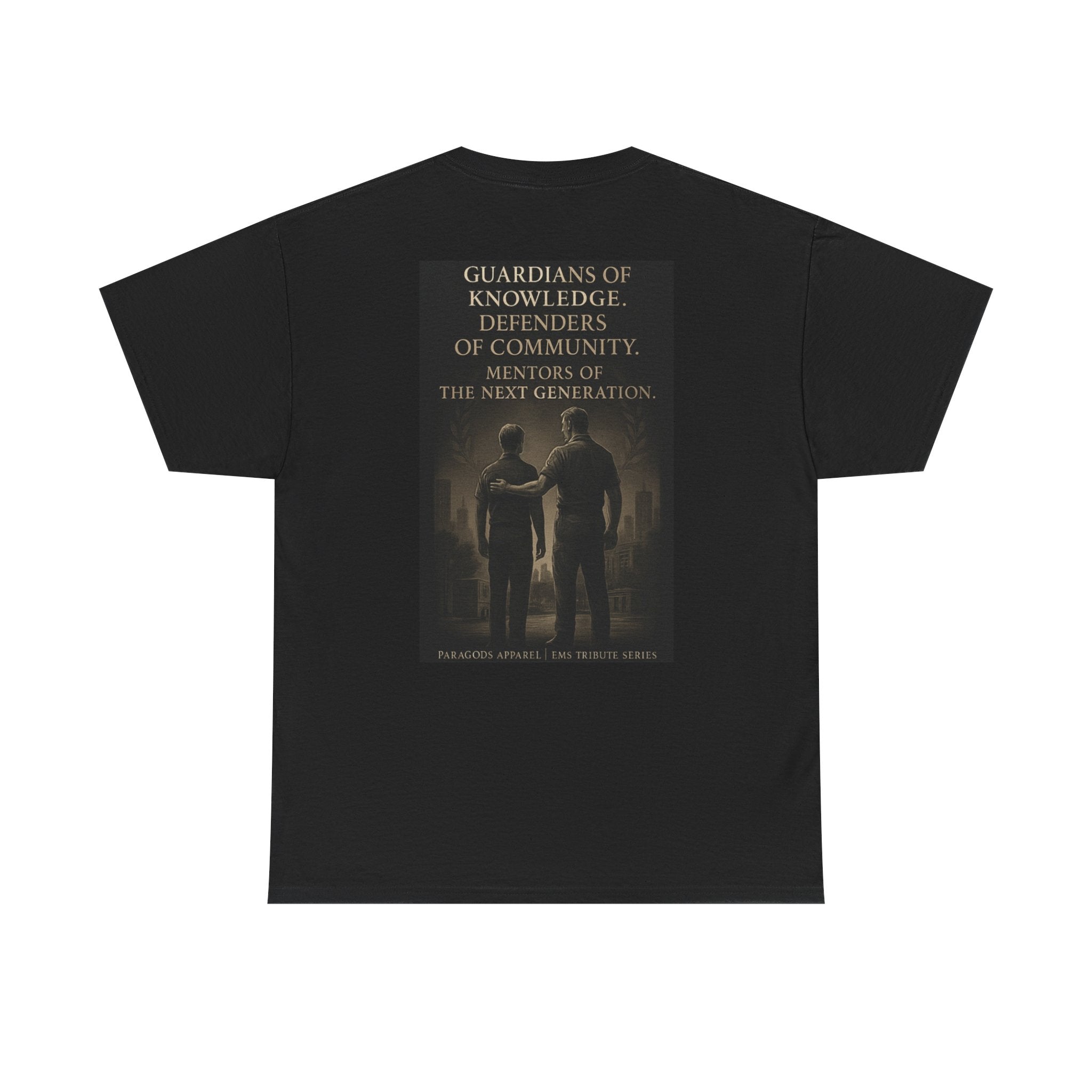 Guardians of Knowledge Ems Tribute Tee - Unisex Heavy Cotton Shirt, Community Support, Educational Gift, Casual Wear, Unique Design, Great for Events