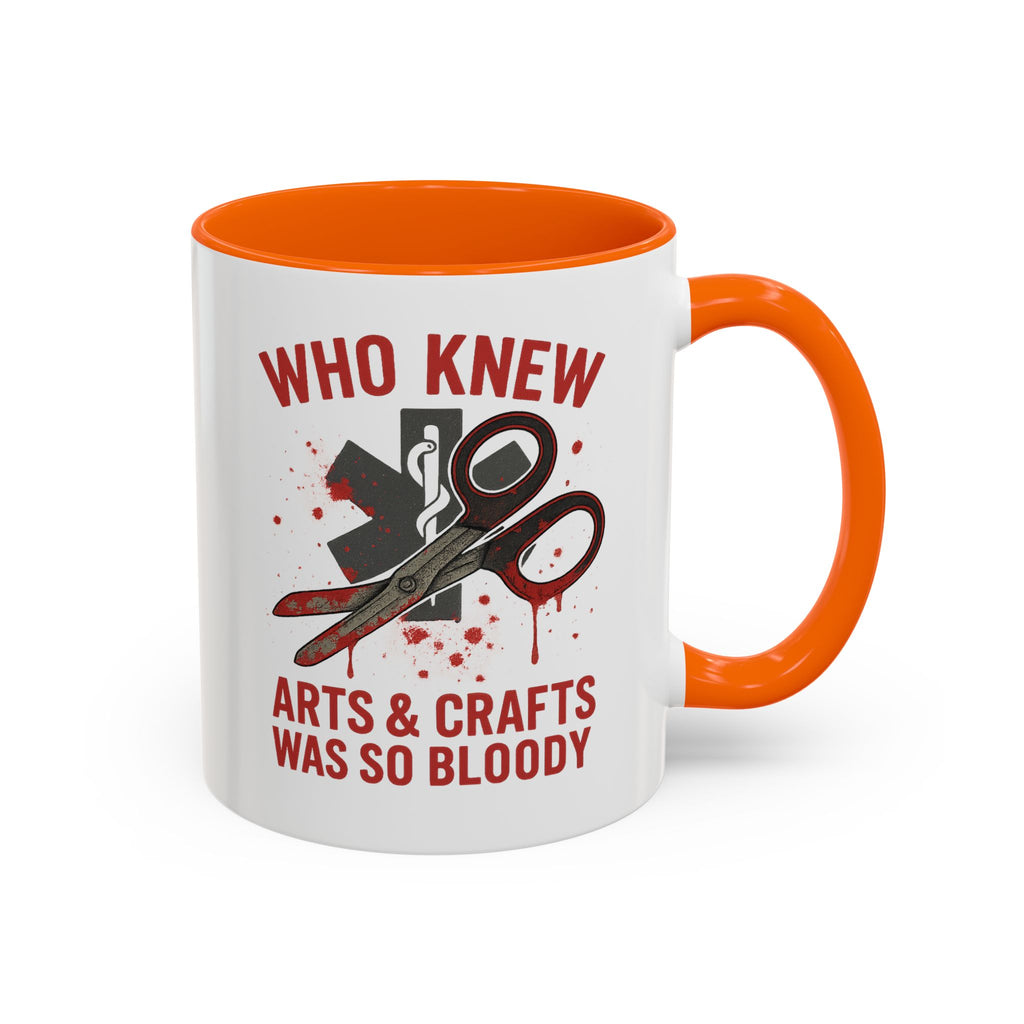 Bloody Arts & Crafts Accent Coffee Mug