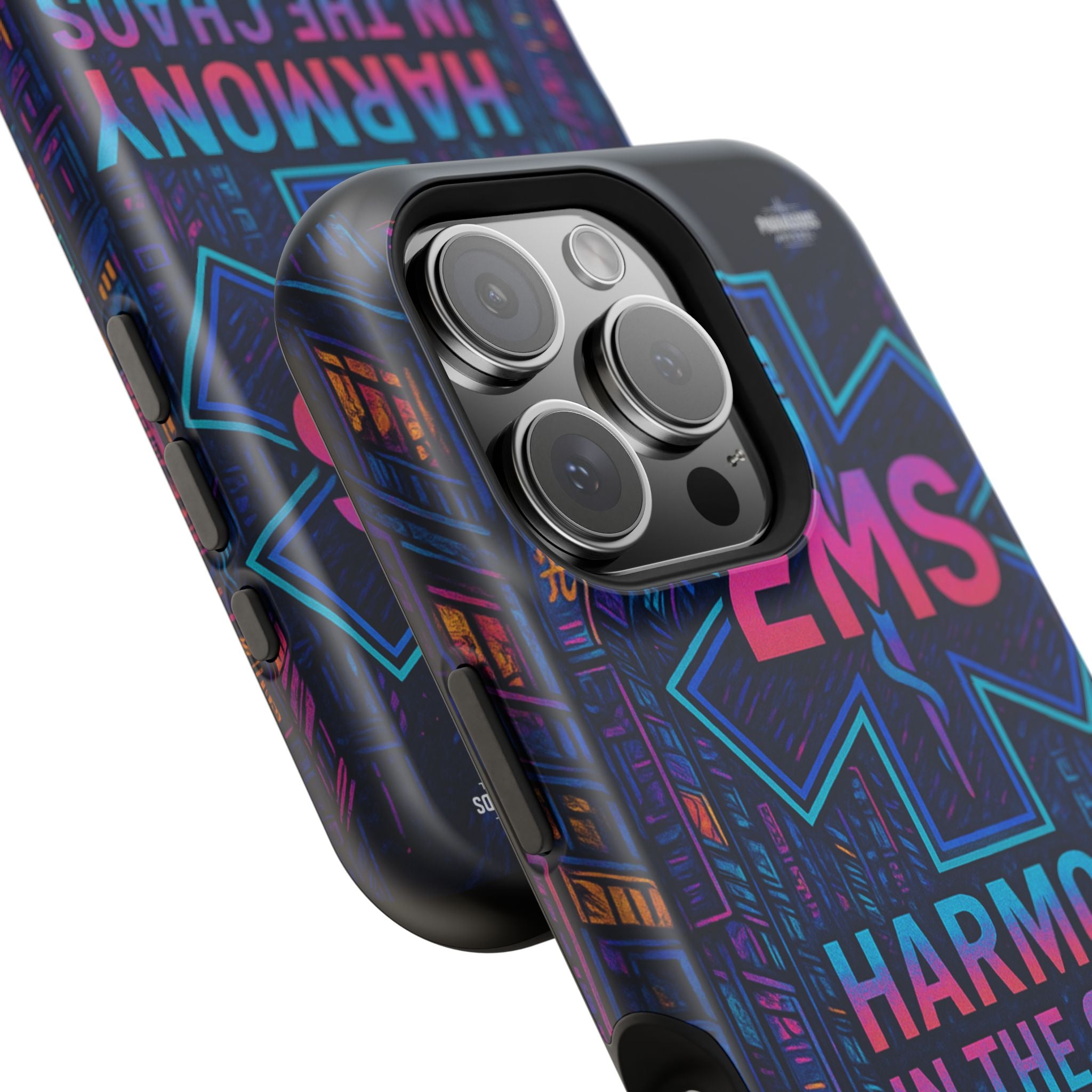 EMS Harmony in the Chaos Impact-Resistant Phone Case, Emergency Services Gift, Durable Phone Cover, Medic Accessories, EMT Merchandise