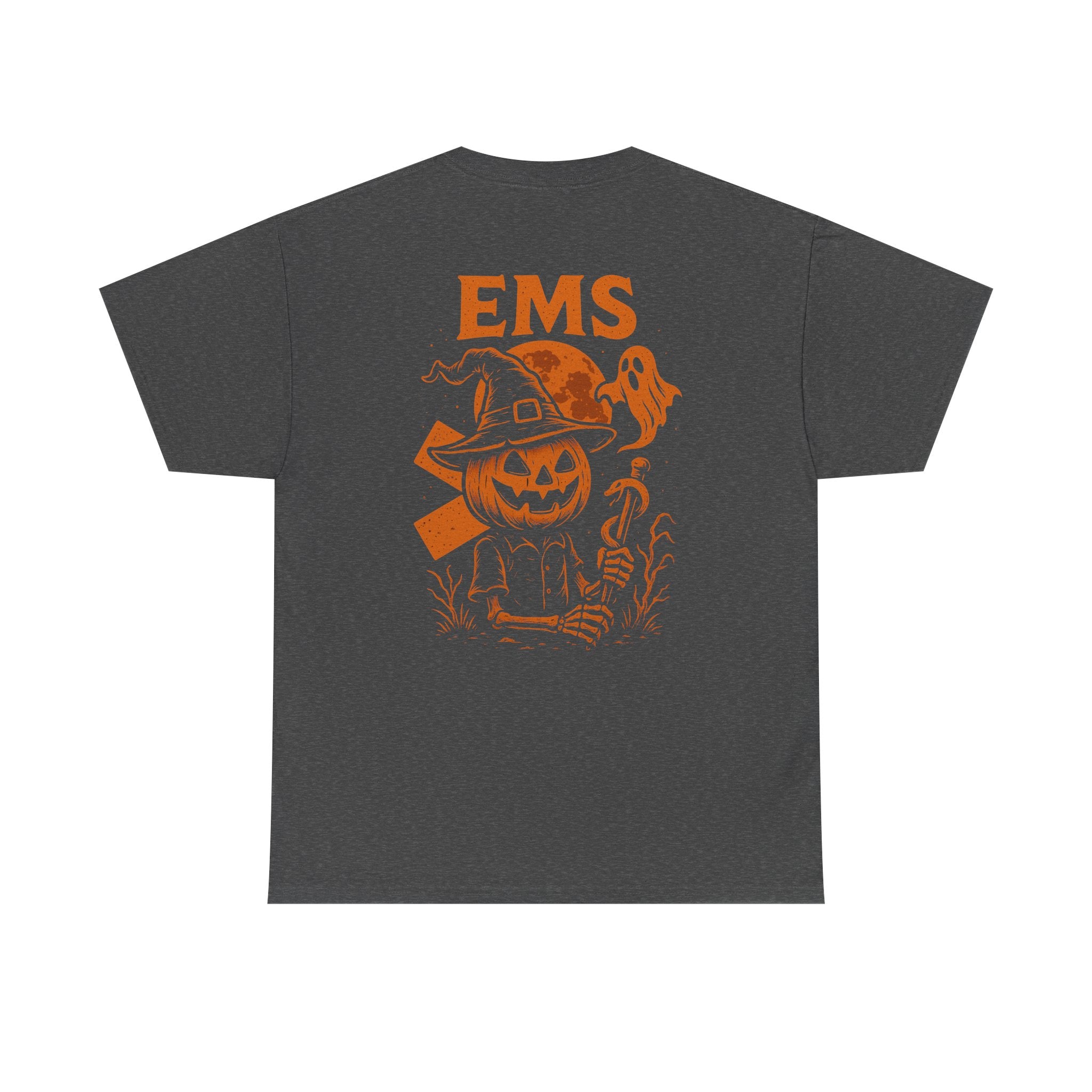 Halloween EMS Pumpkin Tee EMS Shirt, Fall T-Shirt, Spooky Season Apparel,Gift for Medics