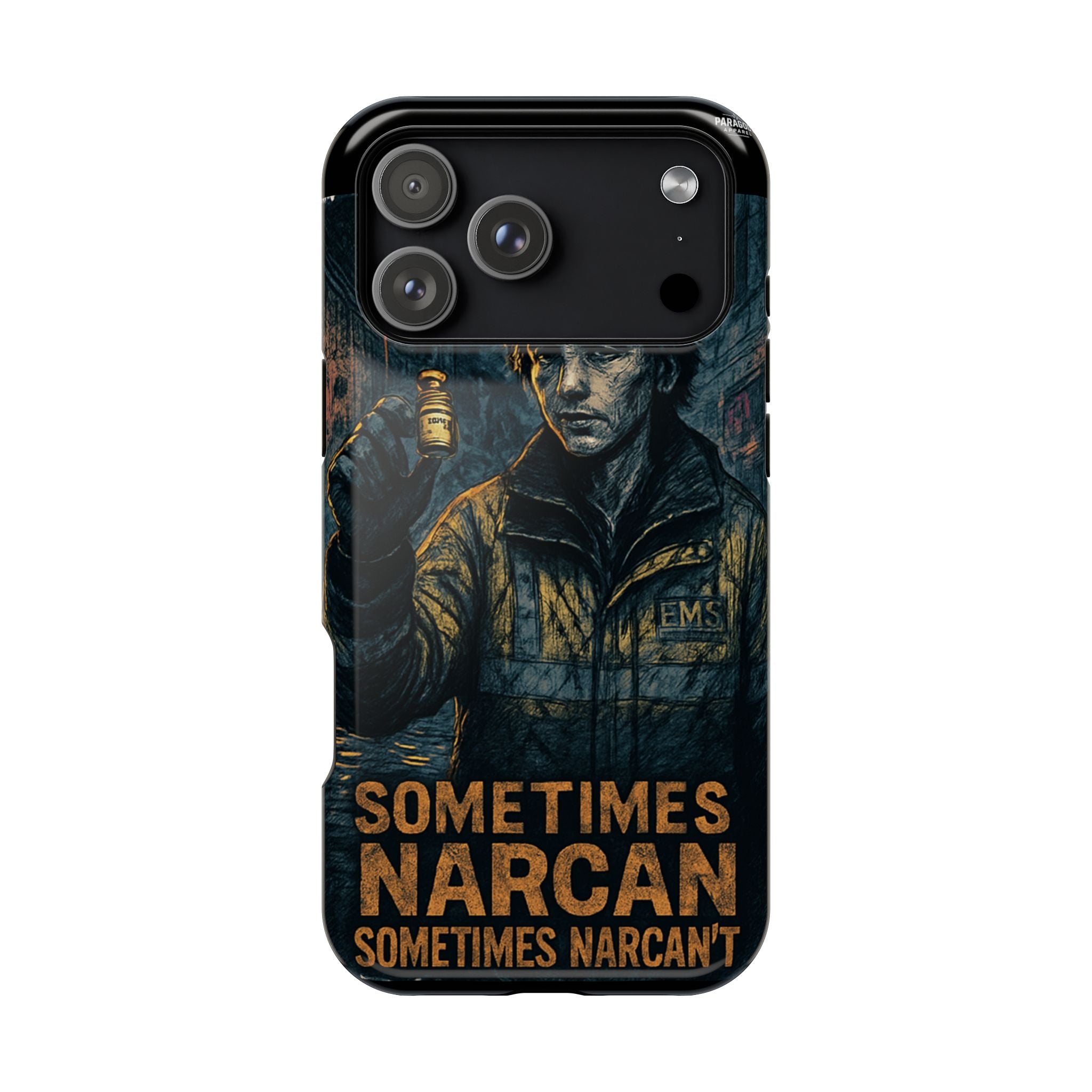 Resilient Phone Case: Sometimes Narcan, Emergency Services, First Responders Gift, Support Awareness, Durable Protection