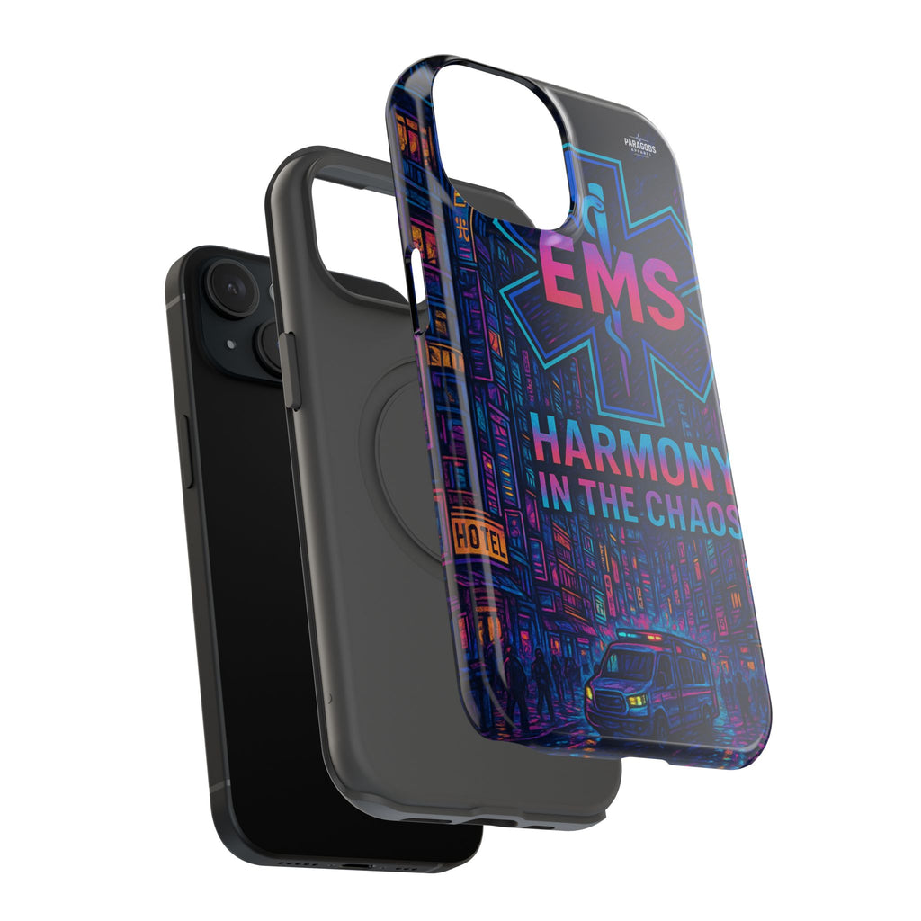 EMS Harmony in the Chaos Impact-Resistant Phone Case, Emergency Services Gift, Durable Phone Cover, Medic Accessories, EMT Merchandise