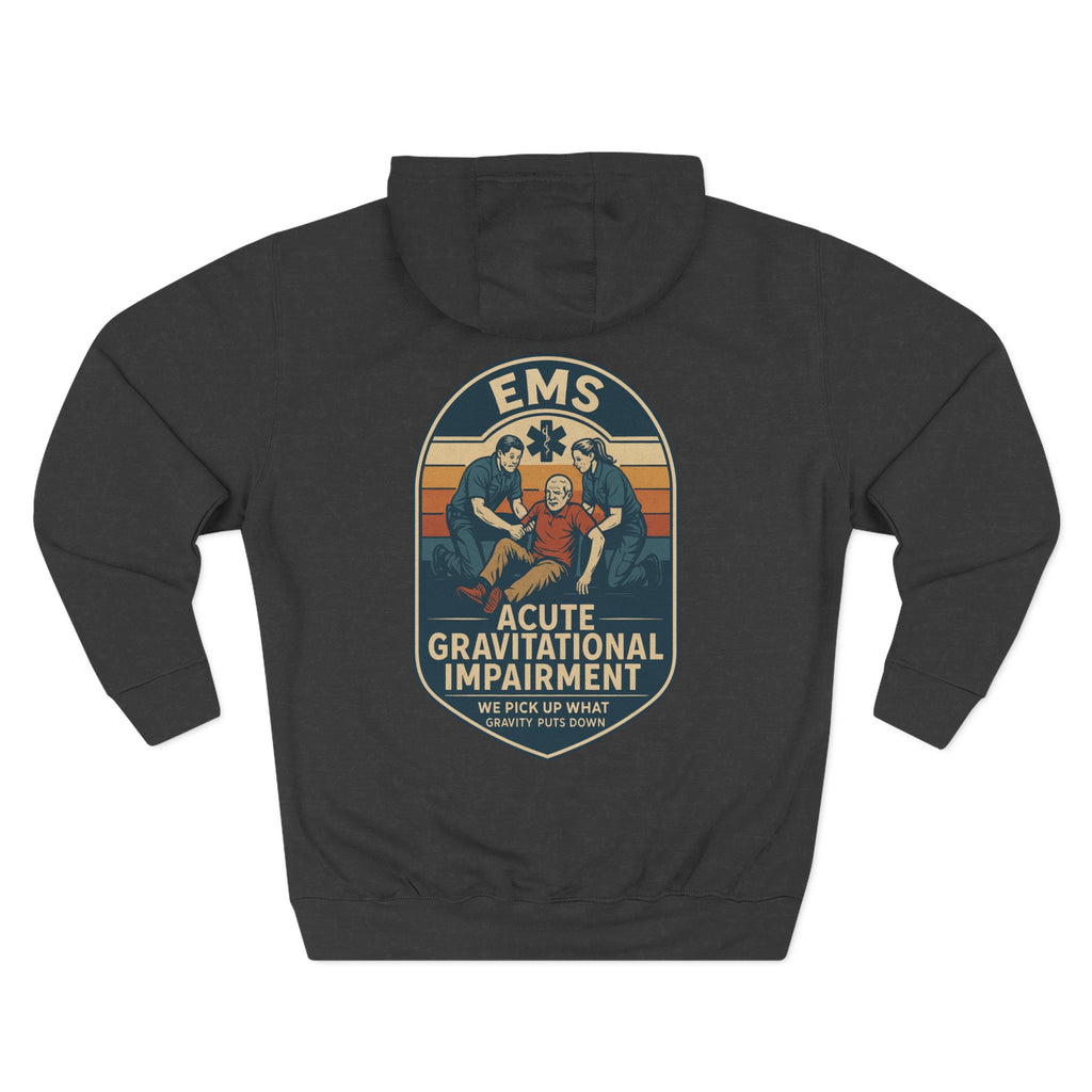 Vintage EMS Hoodie - Acute Gravitational Impairment