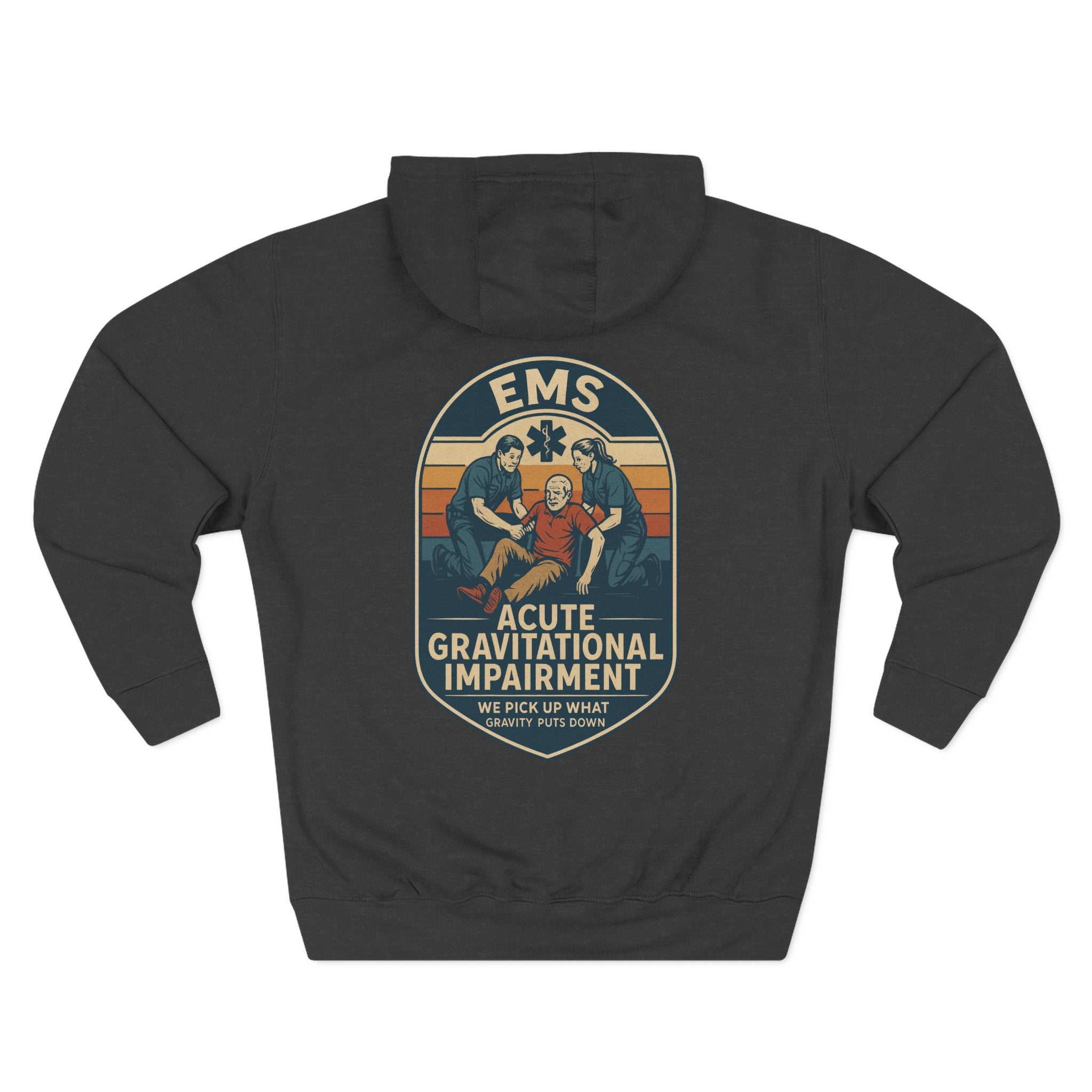 Vintage EMS Hoodie - Acute Gravitational Impairment